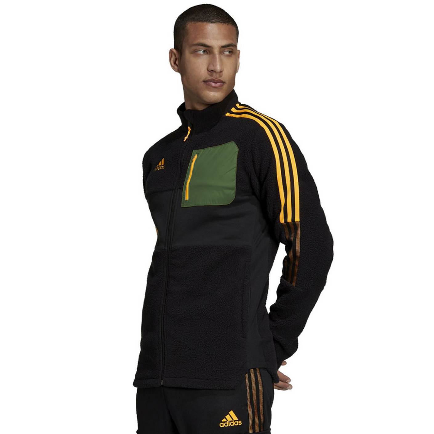 Jogging adidas noir et vert outlet