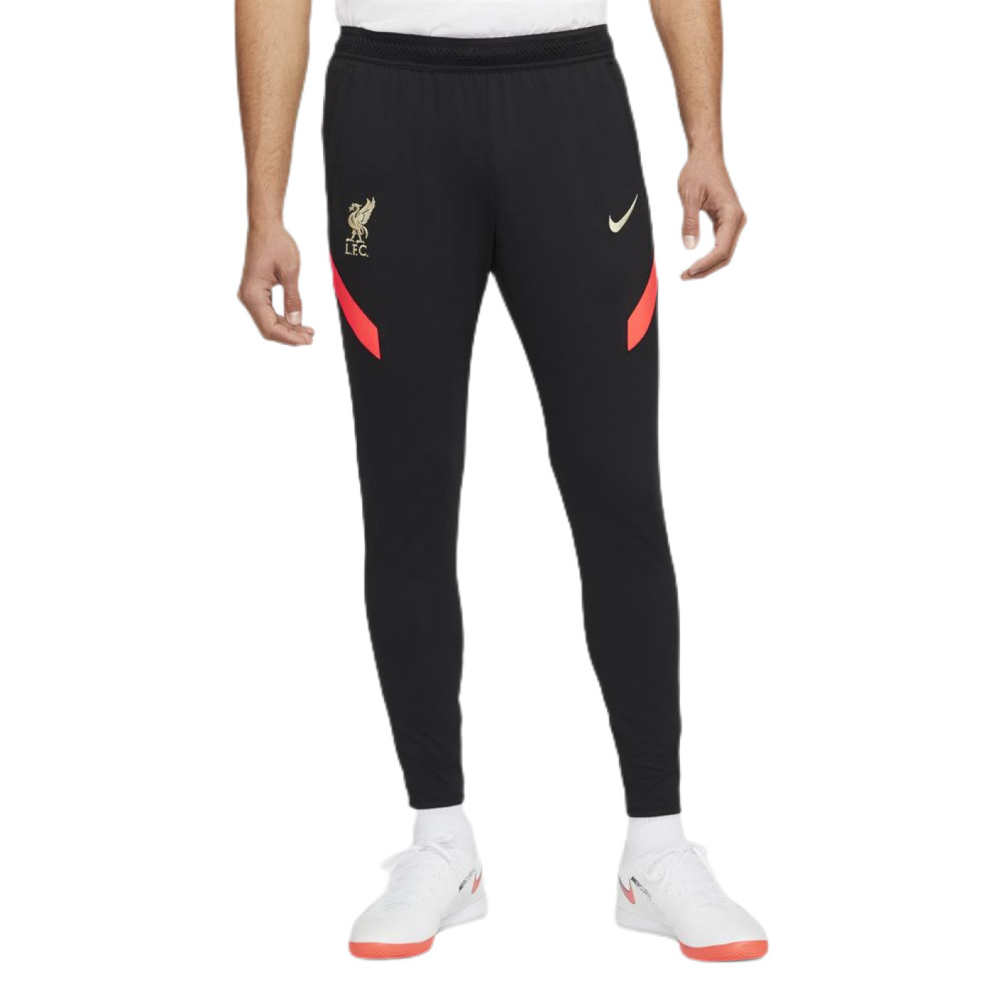 Nike Liverpool Strike Pantalon d'Entraînement 2021-2022 Noir Rouge