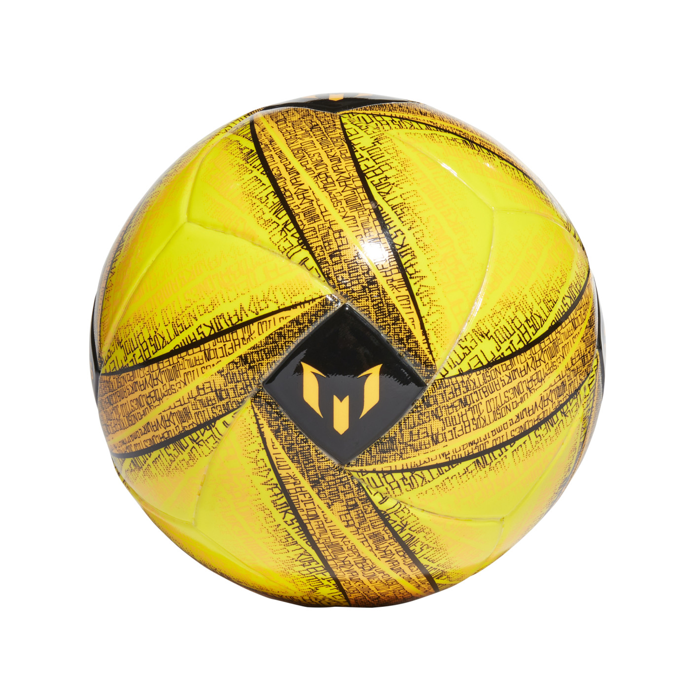adidas Messi Mini Ballon Football Taille 1 Or Noir