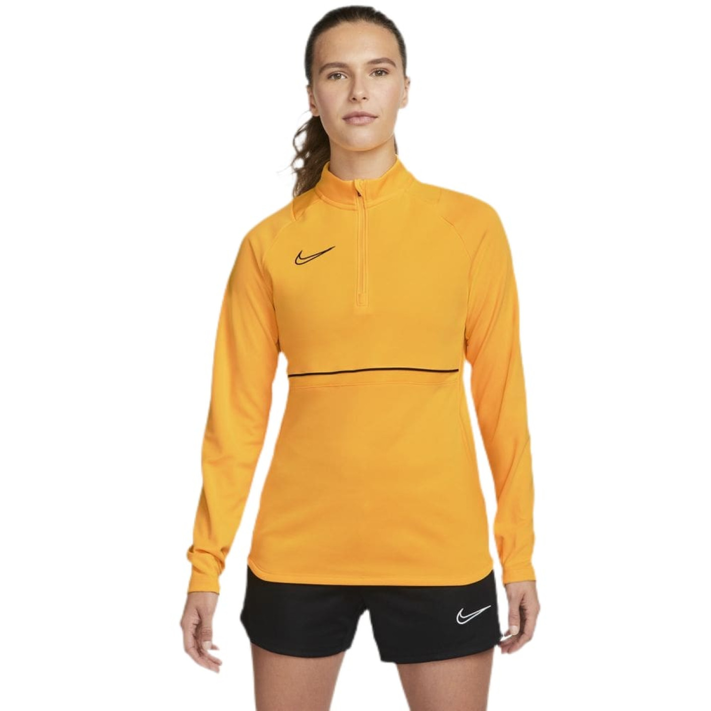 Nike Academy 21 Drill Haut d'Entraînement Femmes Orange Noir