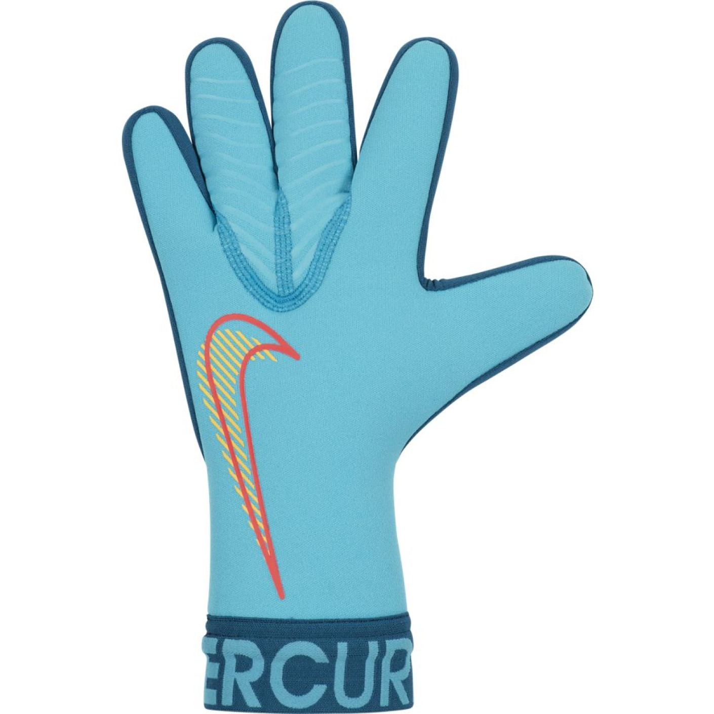 Nike Mercurial Touch Victory Gants de Gardien de But Bleu Orange Voetbalshop.be