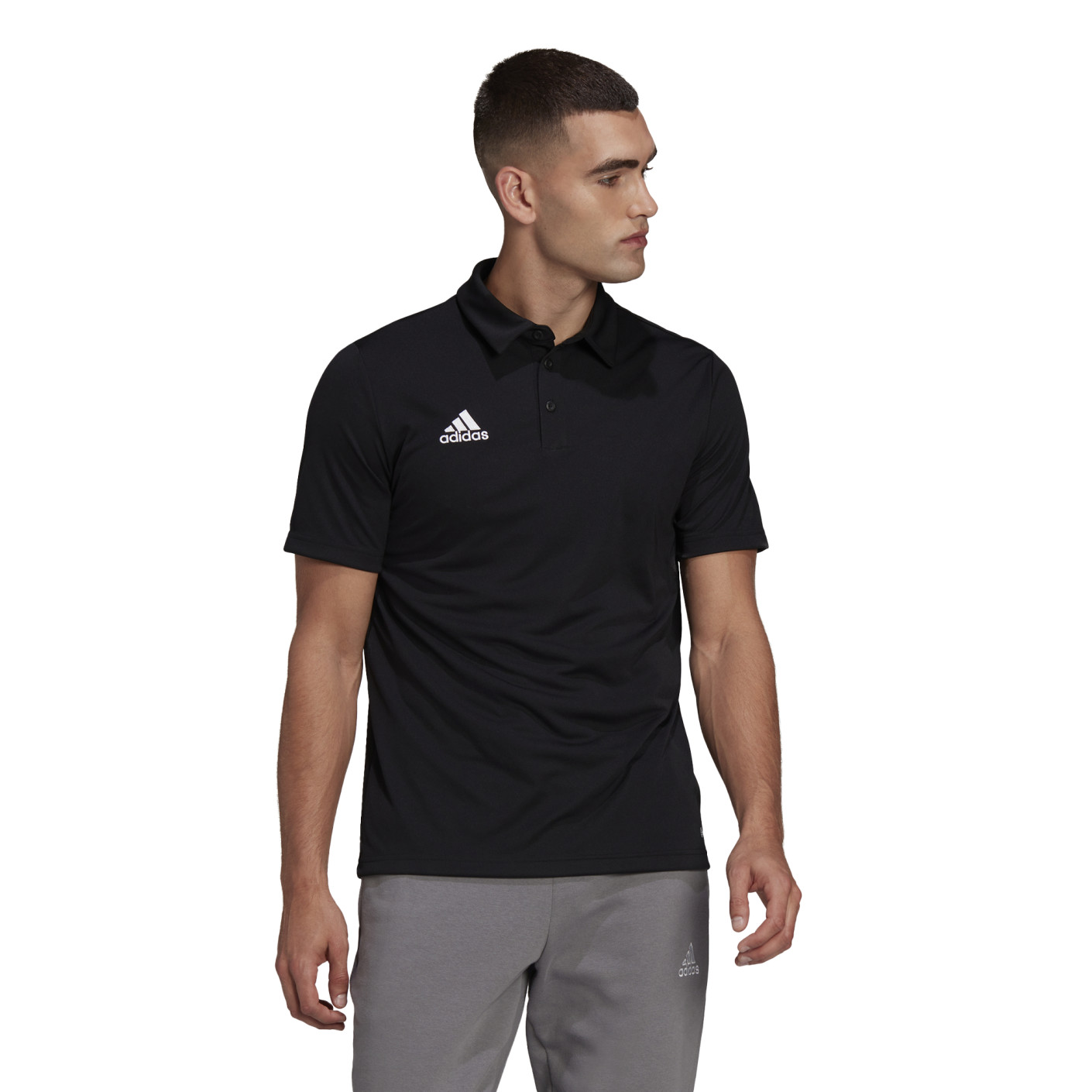 adidas Entrada 22 Polo Noir Blanc