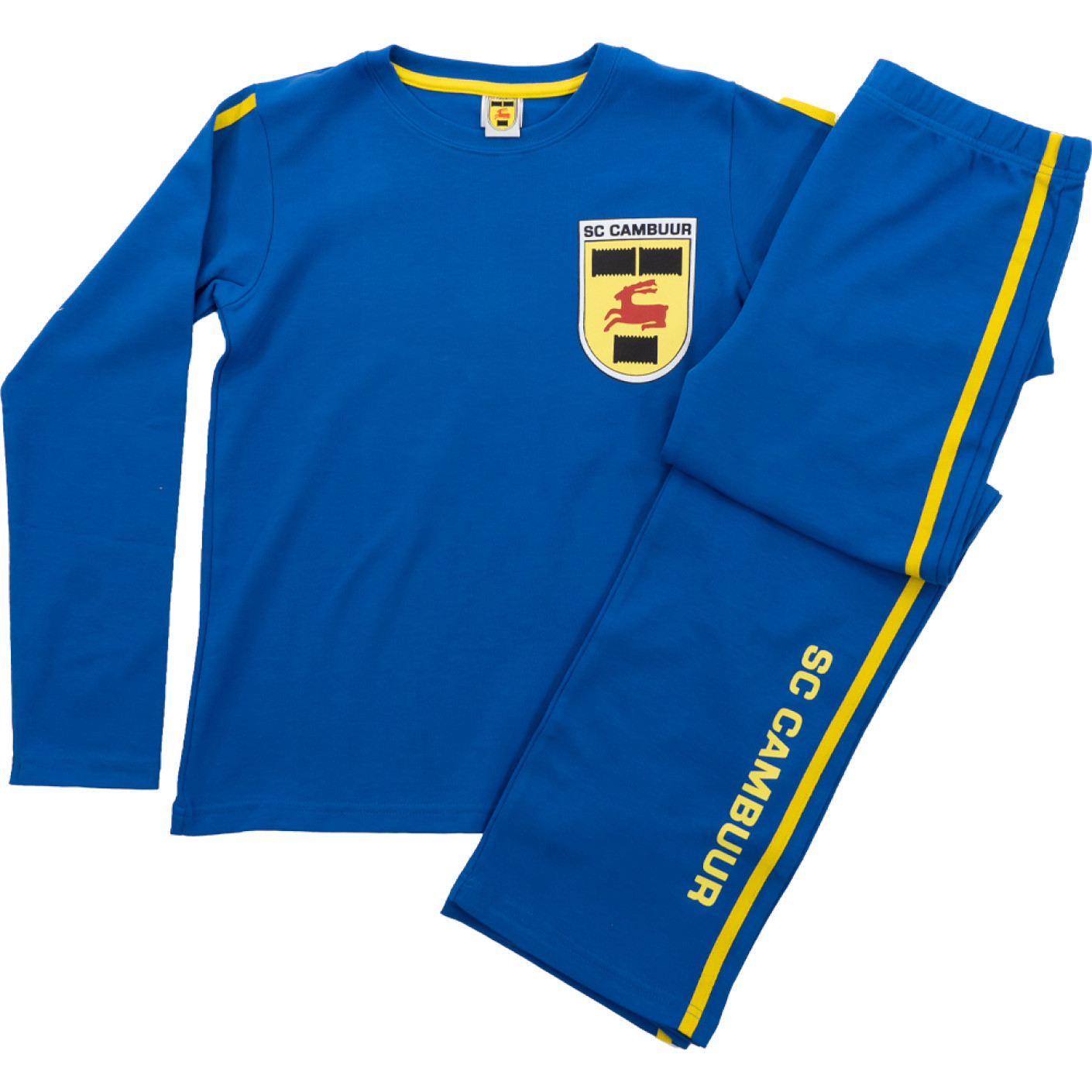 SC Cambuur Pyjama Kids Blauw Geel