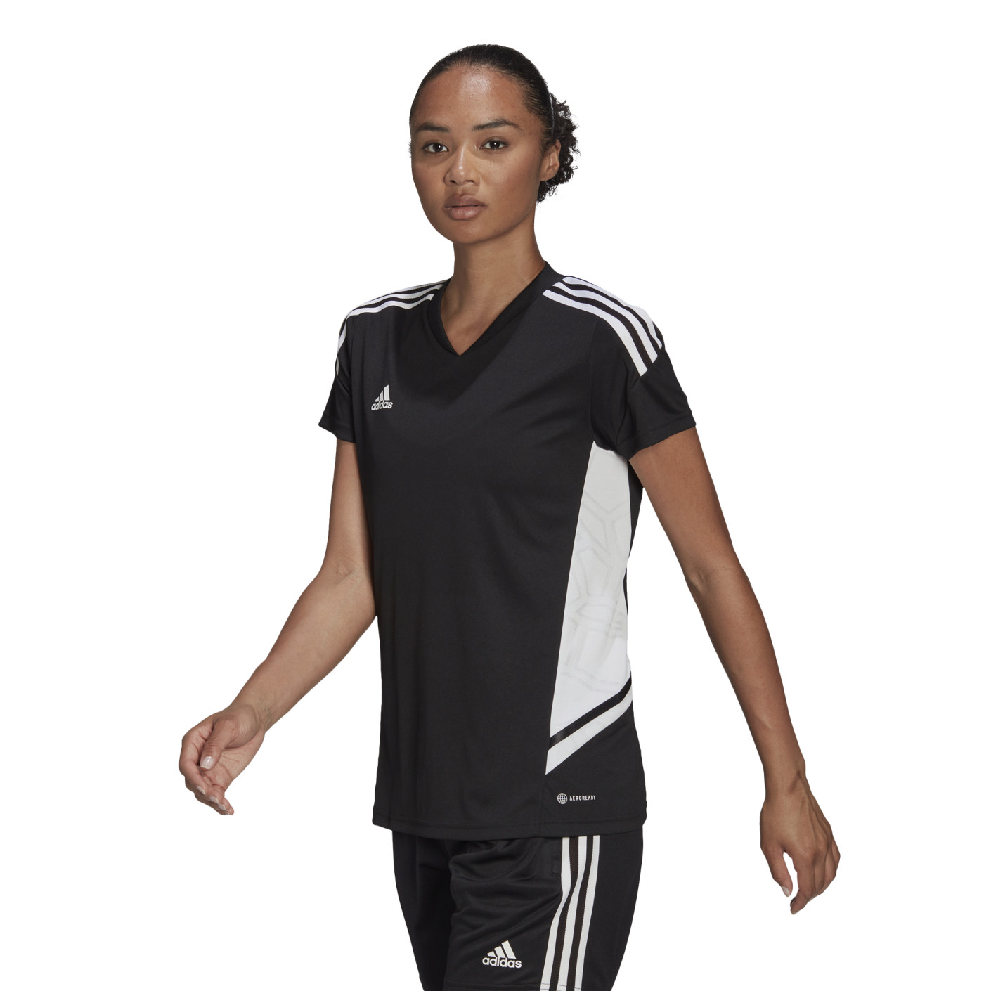 Kust Verklaring in de tussentijd adidas Condivo 22 Voetbalshirt Dames Zwart Wit - Voetbalshop.be