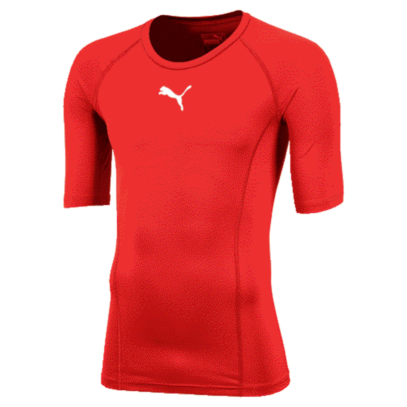 PUMA LIGA Sous-Maillot Manches Courtes Rouge