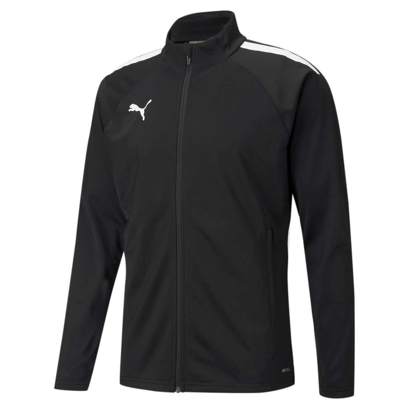 PUMA teamLIGA Veste d'Entraînement Noir Blanc