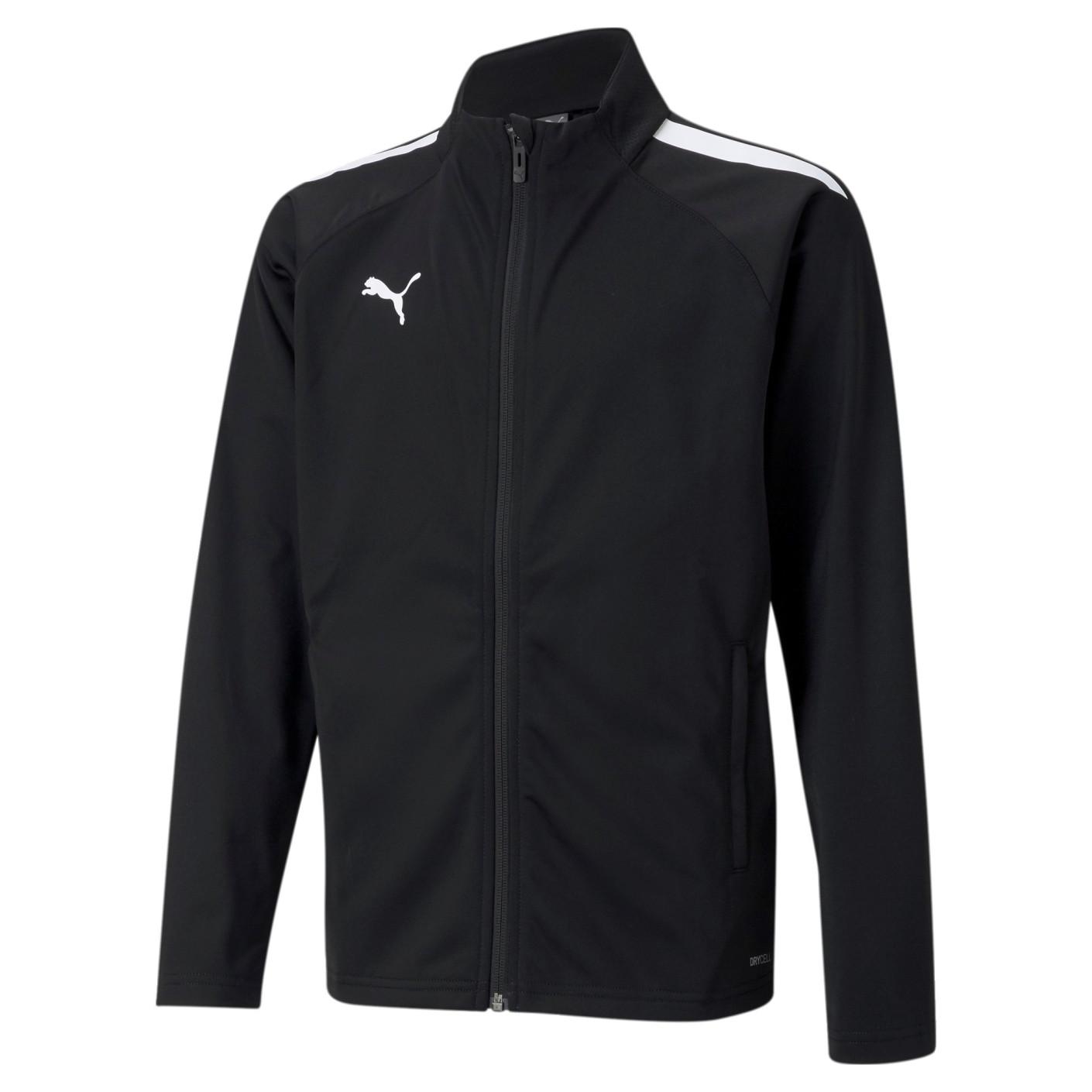 PUMA teamLIGA Veste d'Entraînement Enfants Noir Blanc