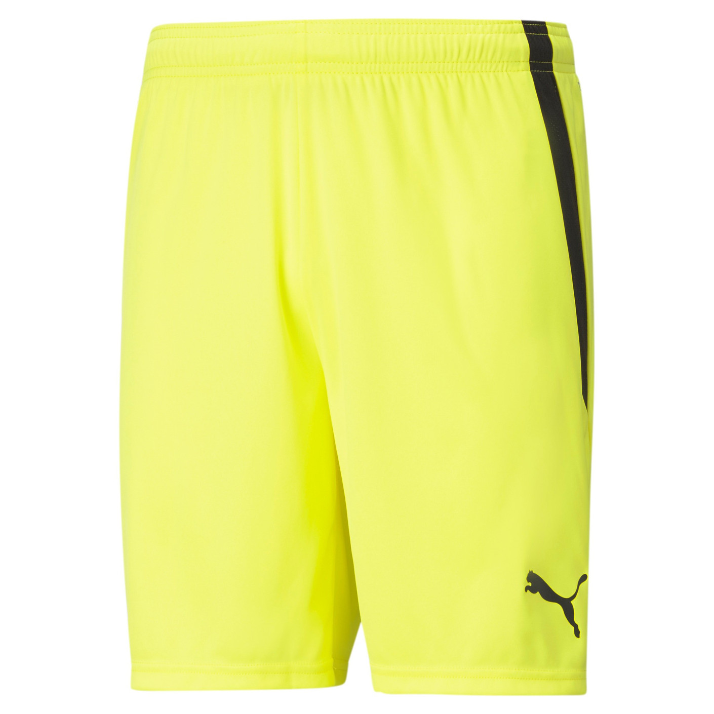 PUMA teamLIGA Short Football Jaune Noir