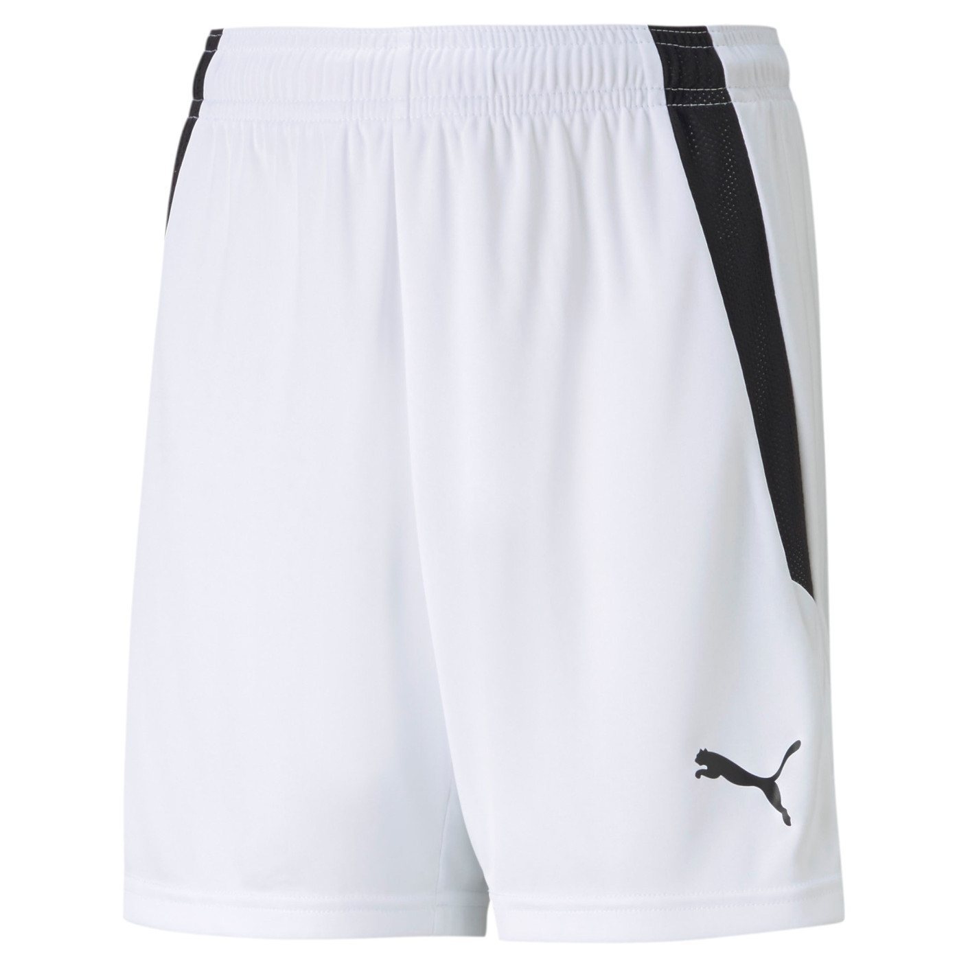 PUMA teamLIGA Short Football Enfants Blanc Noir