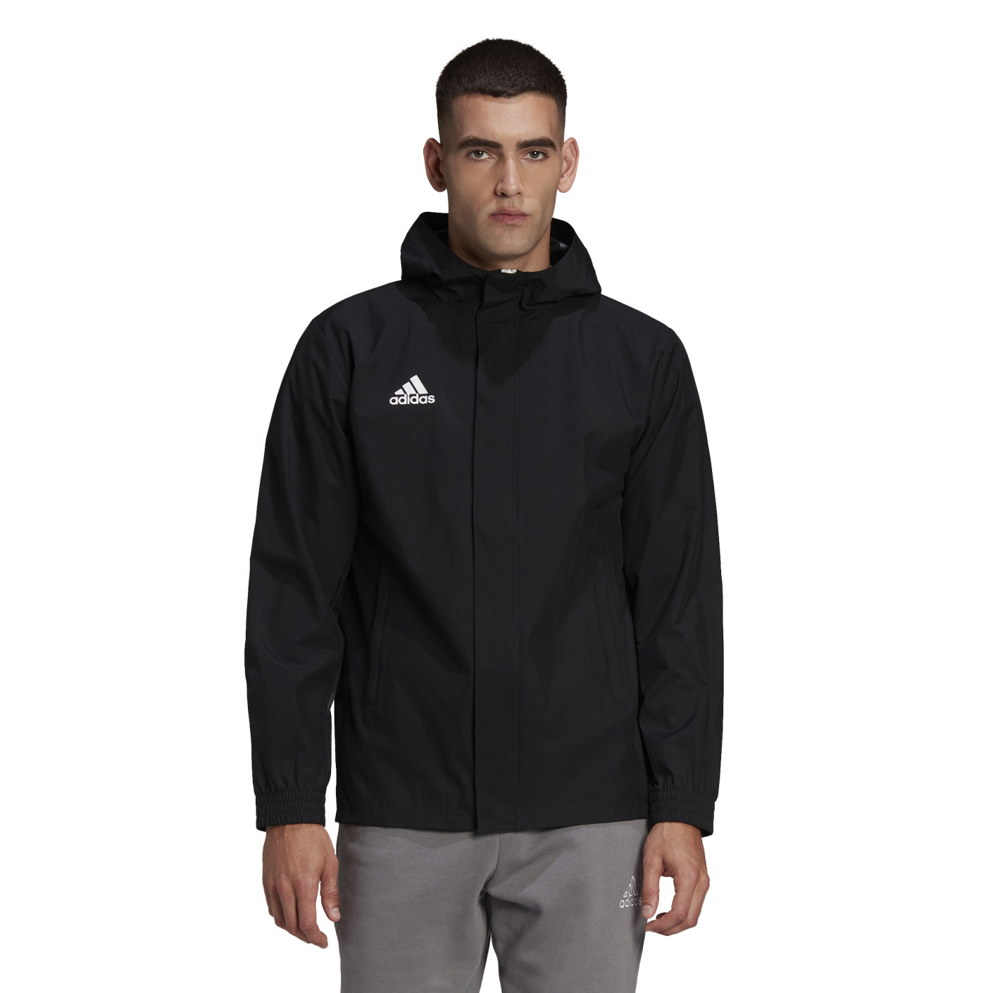 adidas Entrada 22 All-Weather Jas Zwart Wit