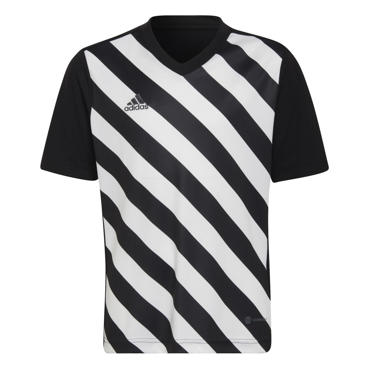 adidas Entrada 22 Graphic Maillot de Foot Enfants Noir Blanc