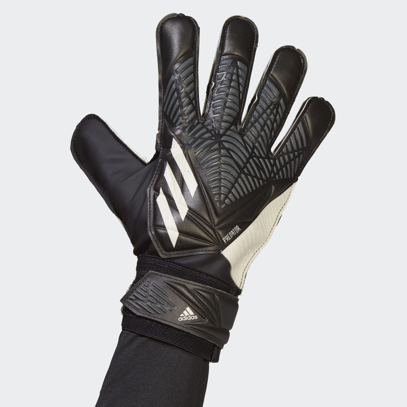 adidas Predator Training Gants Gardien de But Noir Blanc