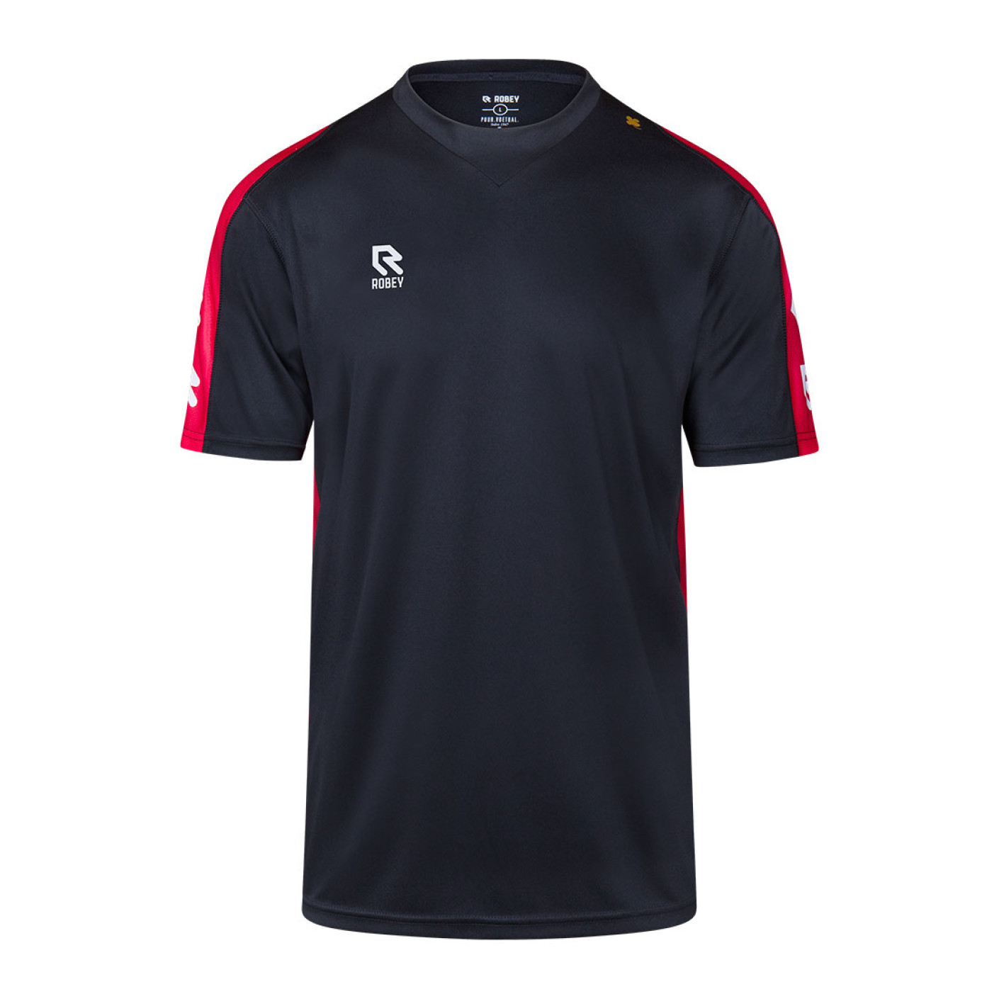 Robey Performance Trainingsshirt Kids Zwart Rood