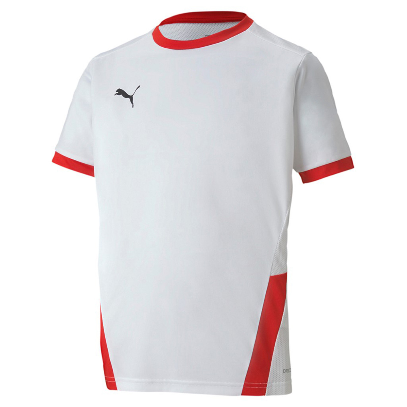 PUMA teamGOAL 23 Voetbalshirt Kids Wit Rood