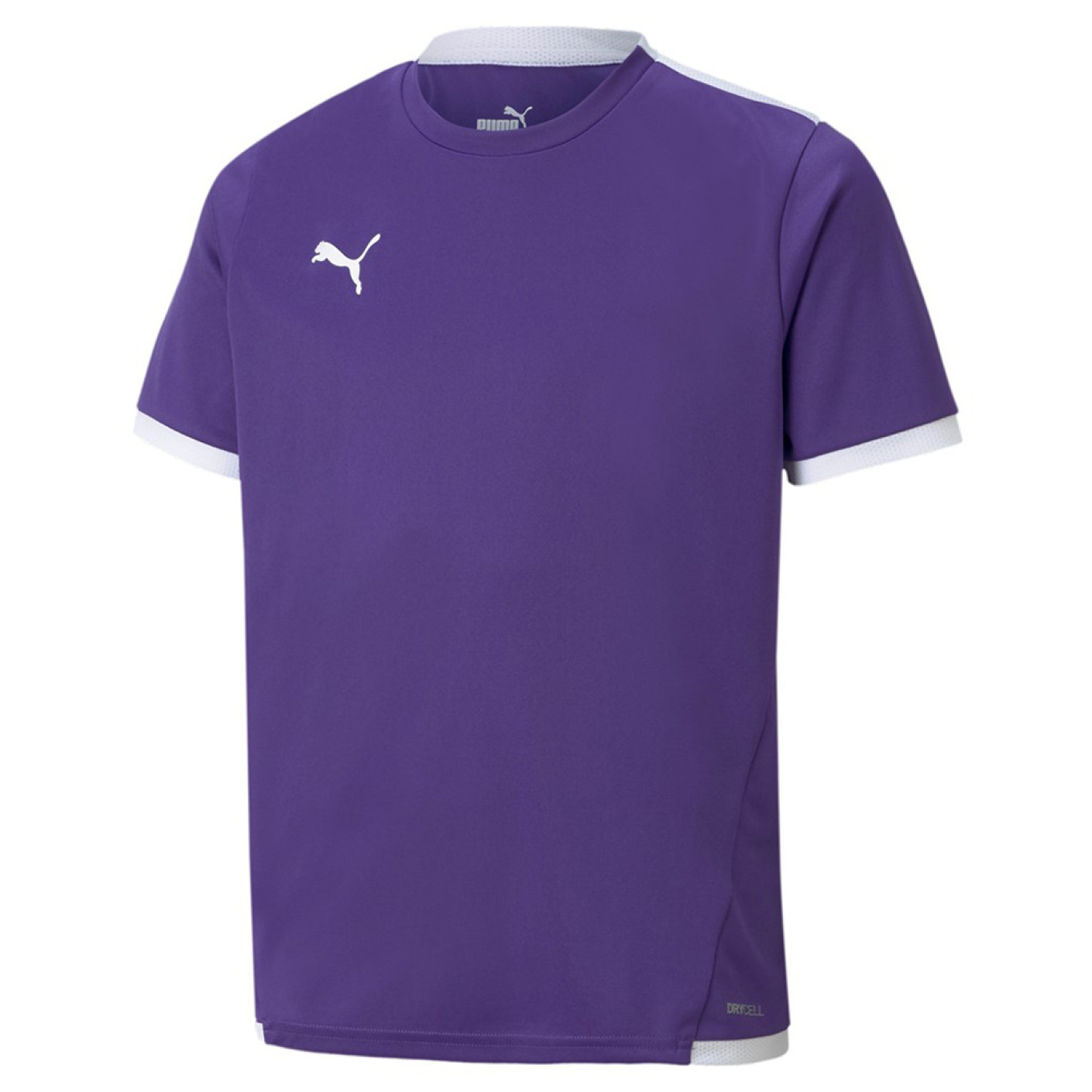 PUMA teamLIGA Maillot de Foot Enfants Mauve Blanc