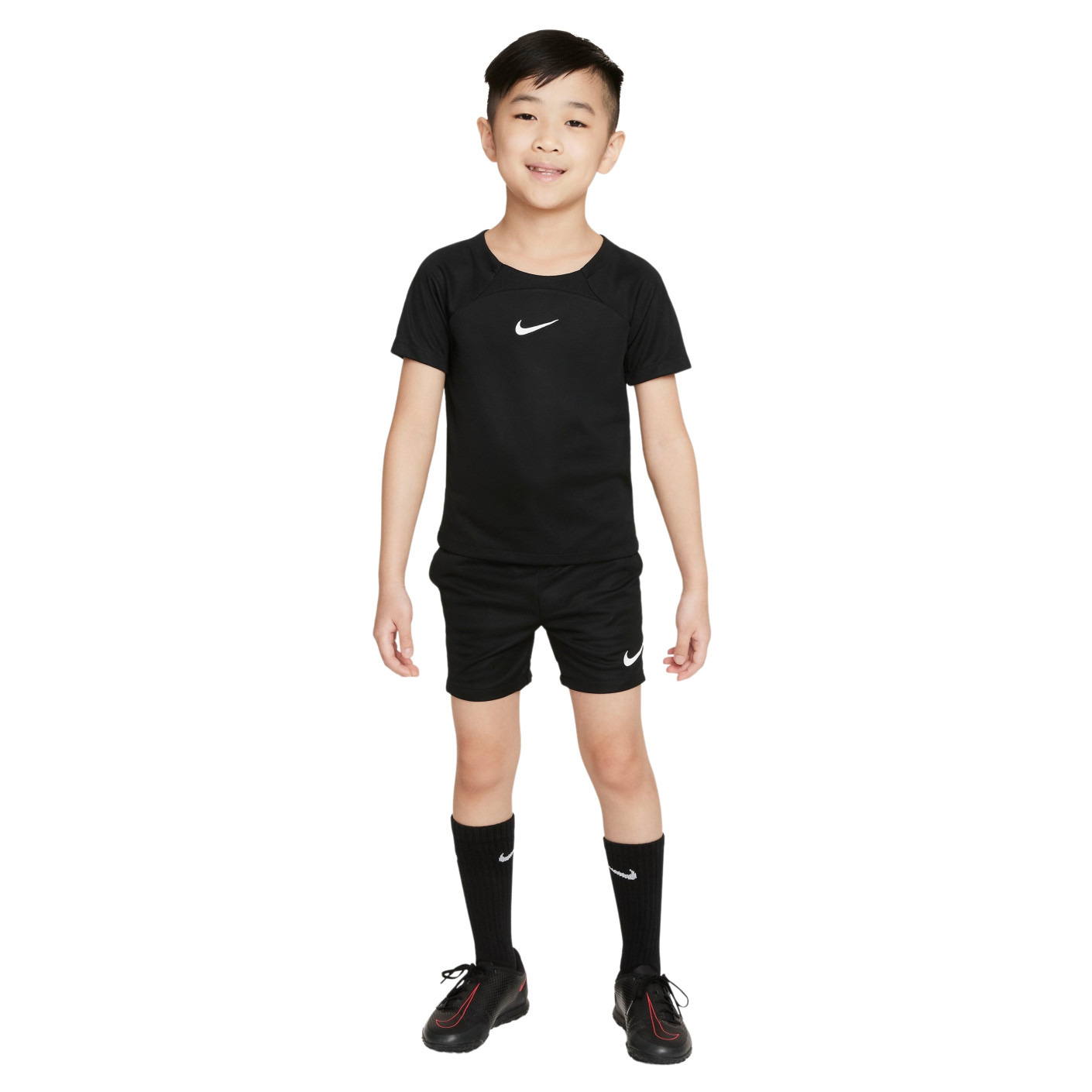 Nike Academy Pro Tenue Kleuters Zwart Wit