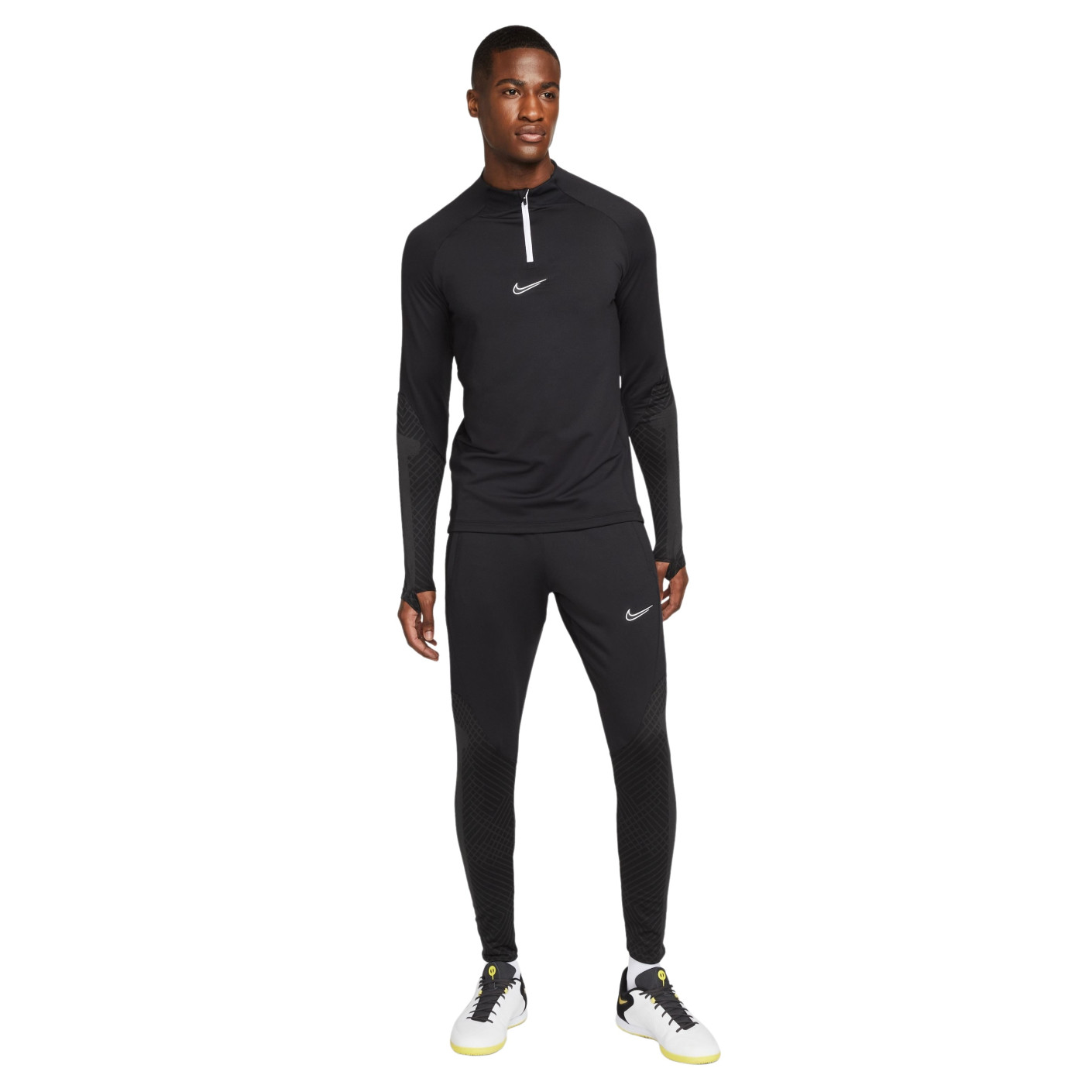 Survêtement Nike Dri-Fit Strike 22 noir gris foncé blanc