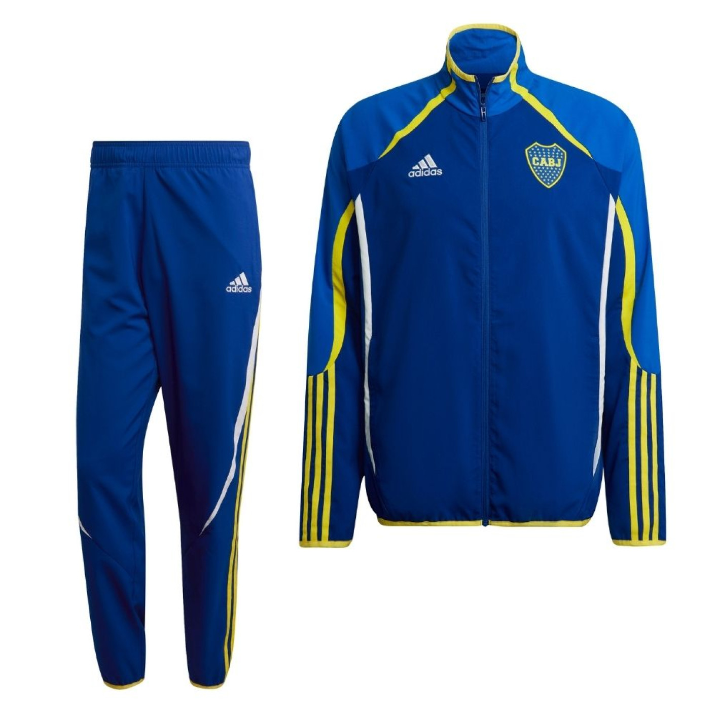 adidas Boca Juniors Trainingspak Woven 2021-2022 Blauw