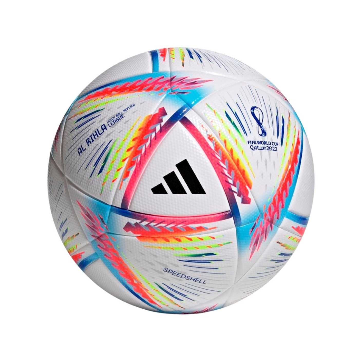 adidas WK 2022 Al Rihla League Voetbal Inclusief Verpakking Wit Blauw