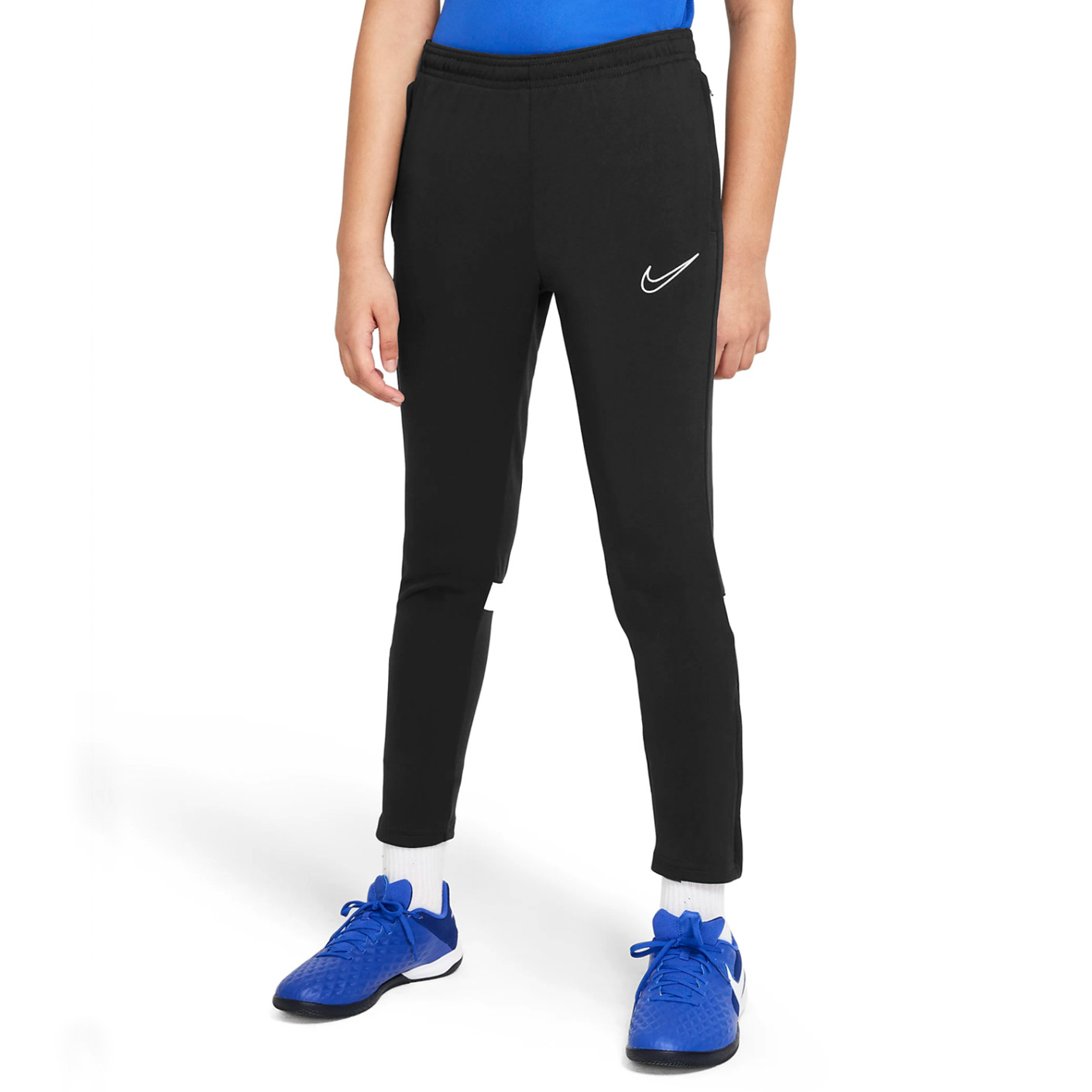 Nike Dri-Fit Academy 21 Trainingsbroek Kids Zwart Wit