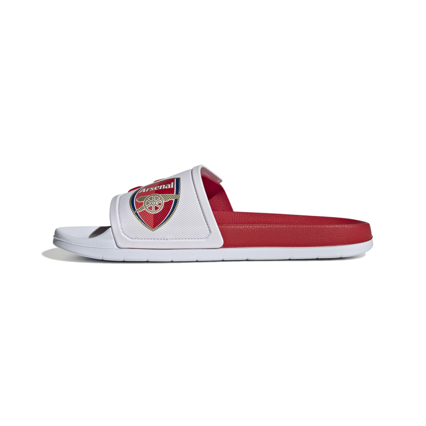 adidas Adilette TND Arsenal Claquettes Blanc Rouge