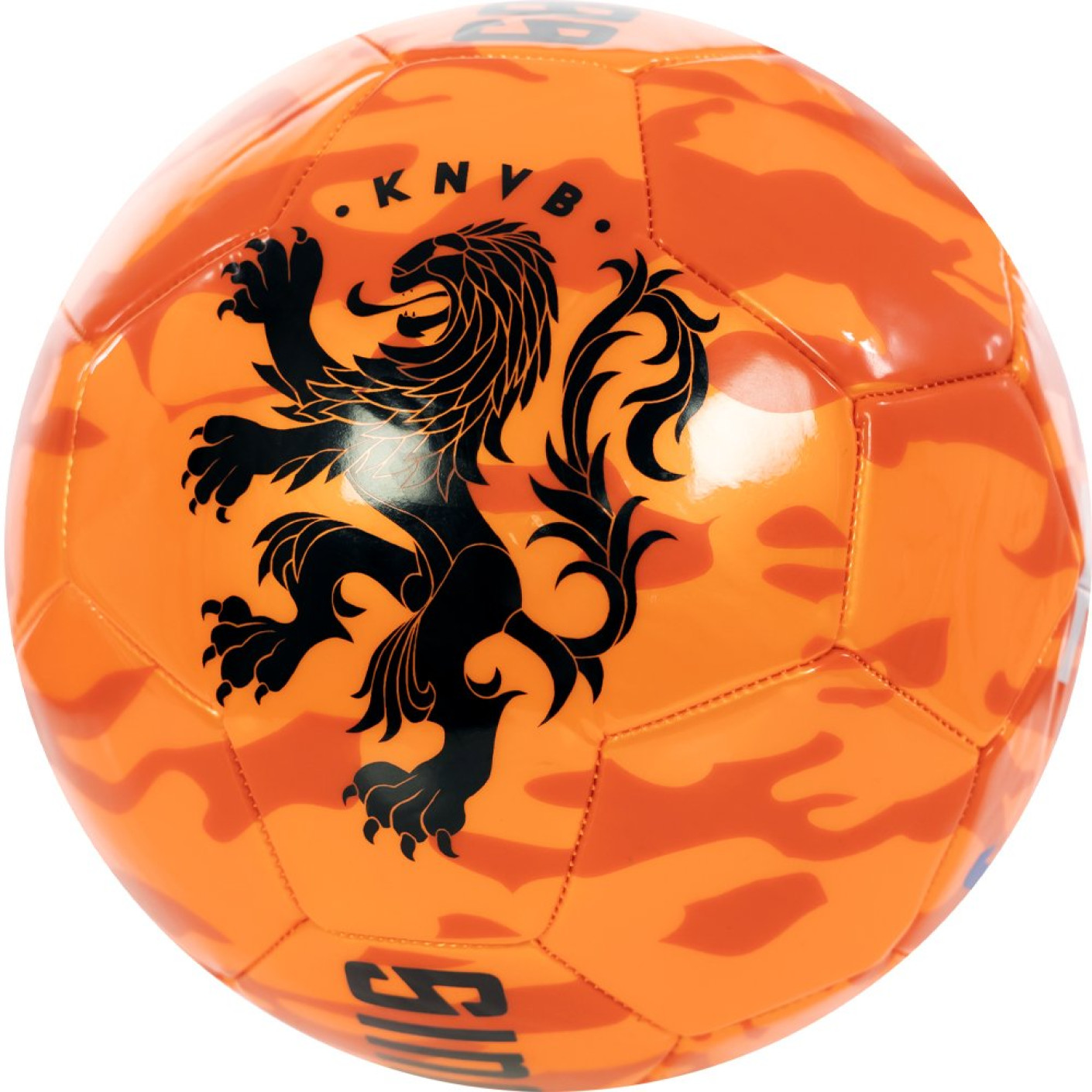 KNVB Voetbal Maat 5 Camo Oranje
