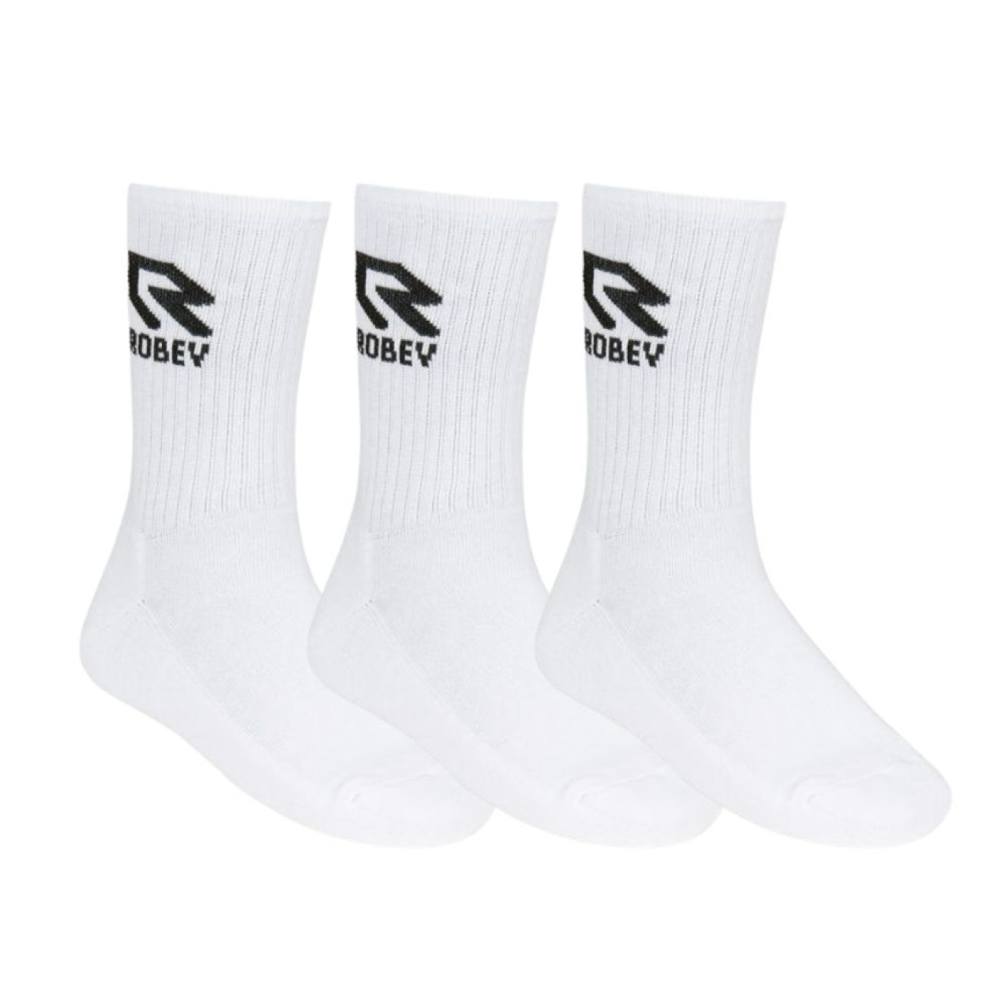 Robey Sport Chaussettes Sport Lot 3-Pack Blanc