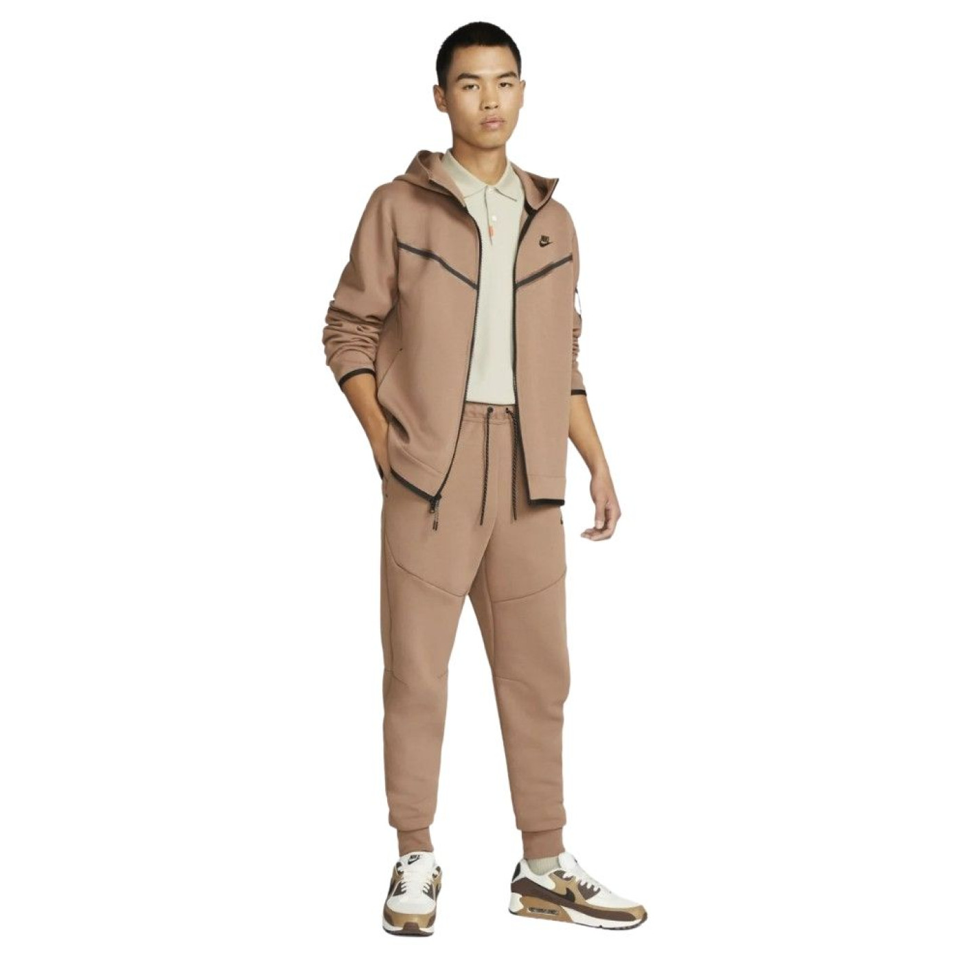 Survetement nike brun sale