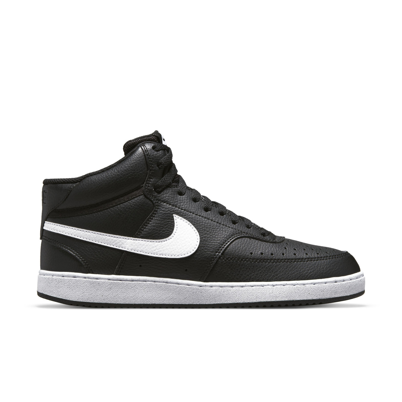 Nike Court Vision Mid Next Nature Baskets Noir Blanc