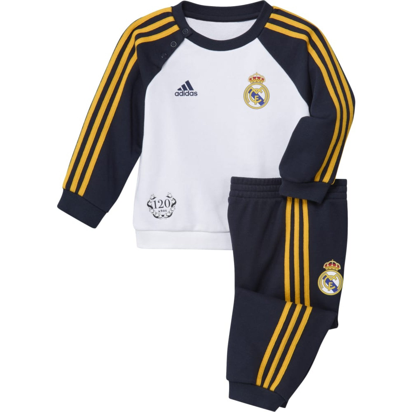 adidas Real Madrid DNA Survêtement de Jogging Bébé 2022-2023 Blanc Bleu Foncé