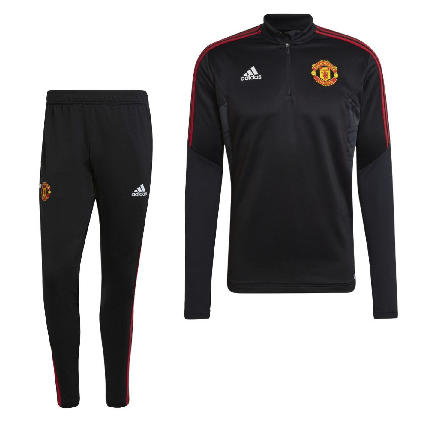 adidas Manchester United Survêtement 2022-2023 Noir Noir