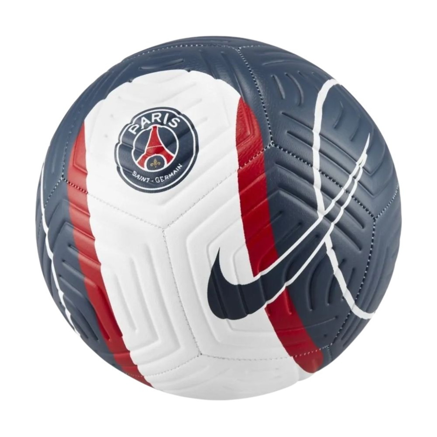 Nike Paris Saint Germain Strike Ballon de Football Bleu Foncé Blanc Bleu Foncé