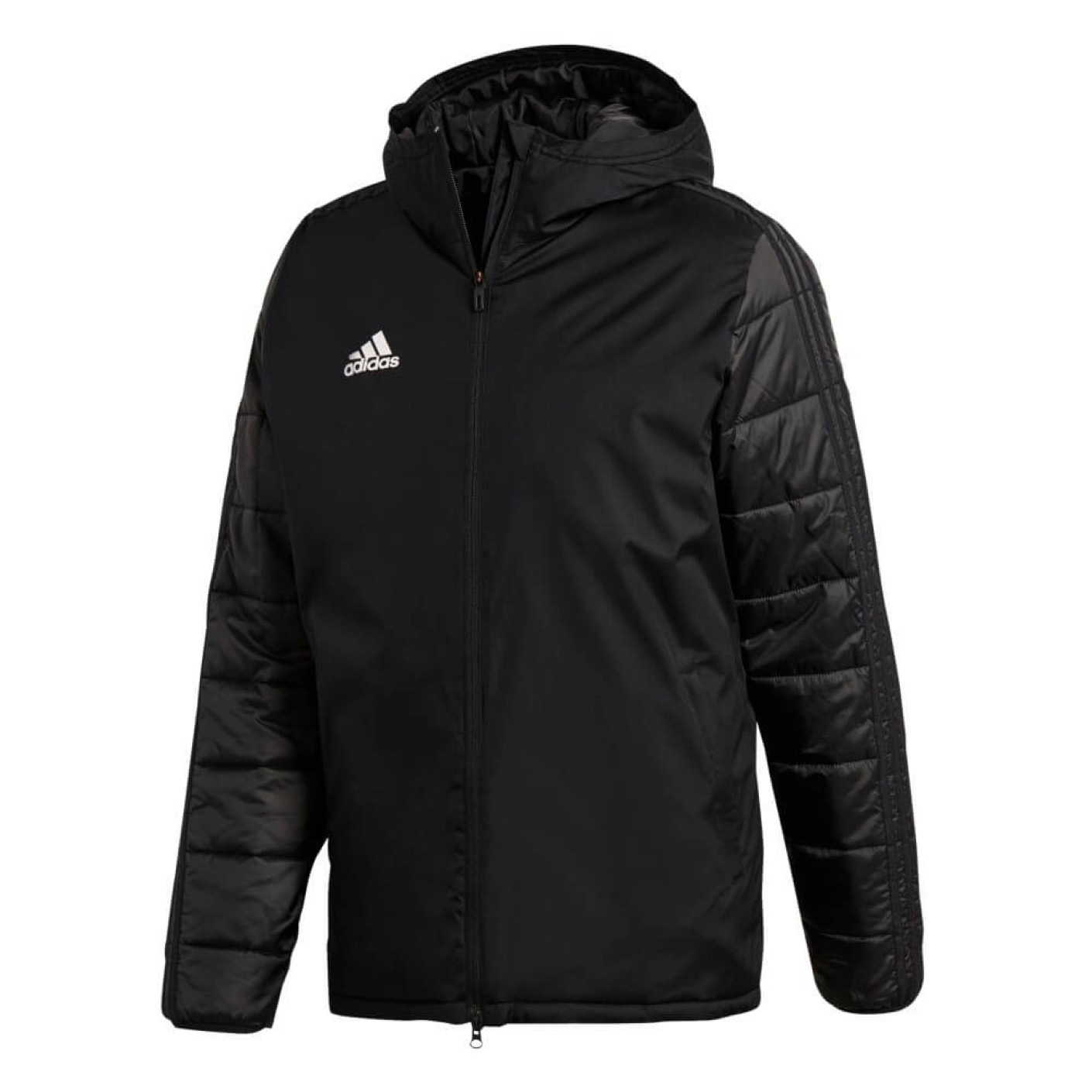 adidas Veste d'Hiver CORE18 Noir Blanc