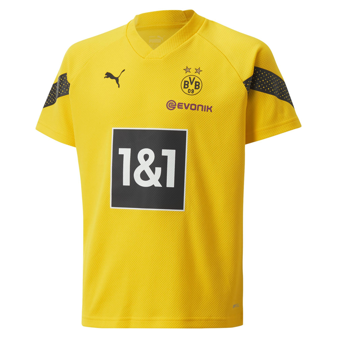 PUMA Borussia Dortmund Maillot d'Entraînement 2022-2023 Enfants Jaune