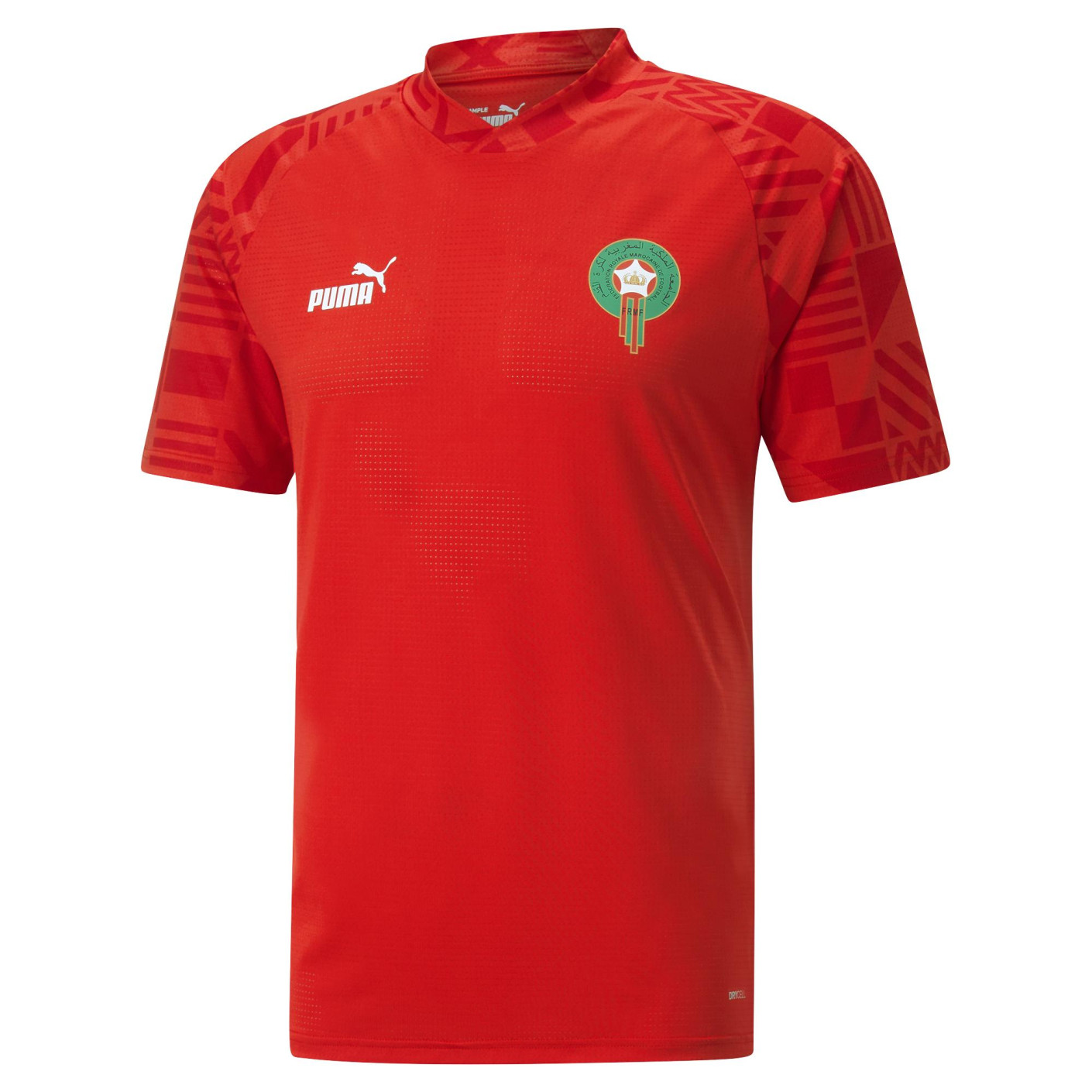 Survêtement Pre Match PUMA Maroc 2022-2024 Rouge Vert 