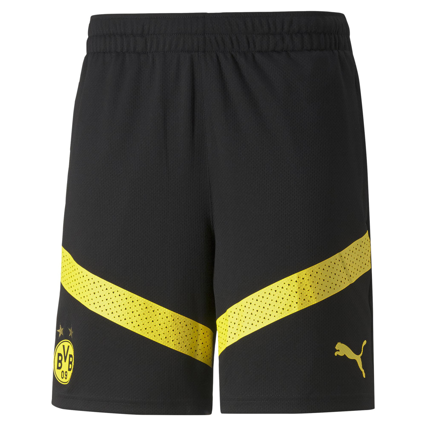 PUMA Borussia Dortmund Trainingsbroekje 2022-2023 Kids Zwart Geel