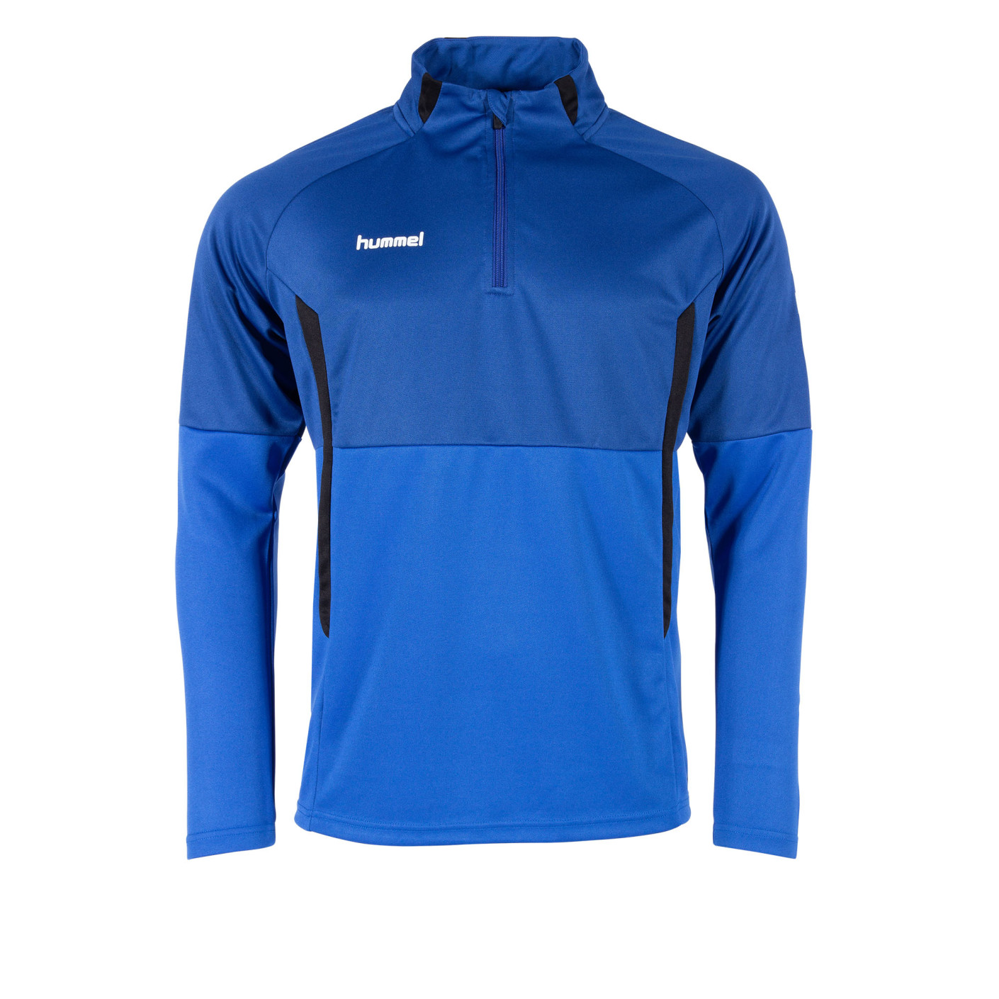 hummel Authentic 1/4 Zip Haut d'Entraînement Bleu Noir