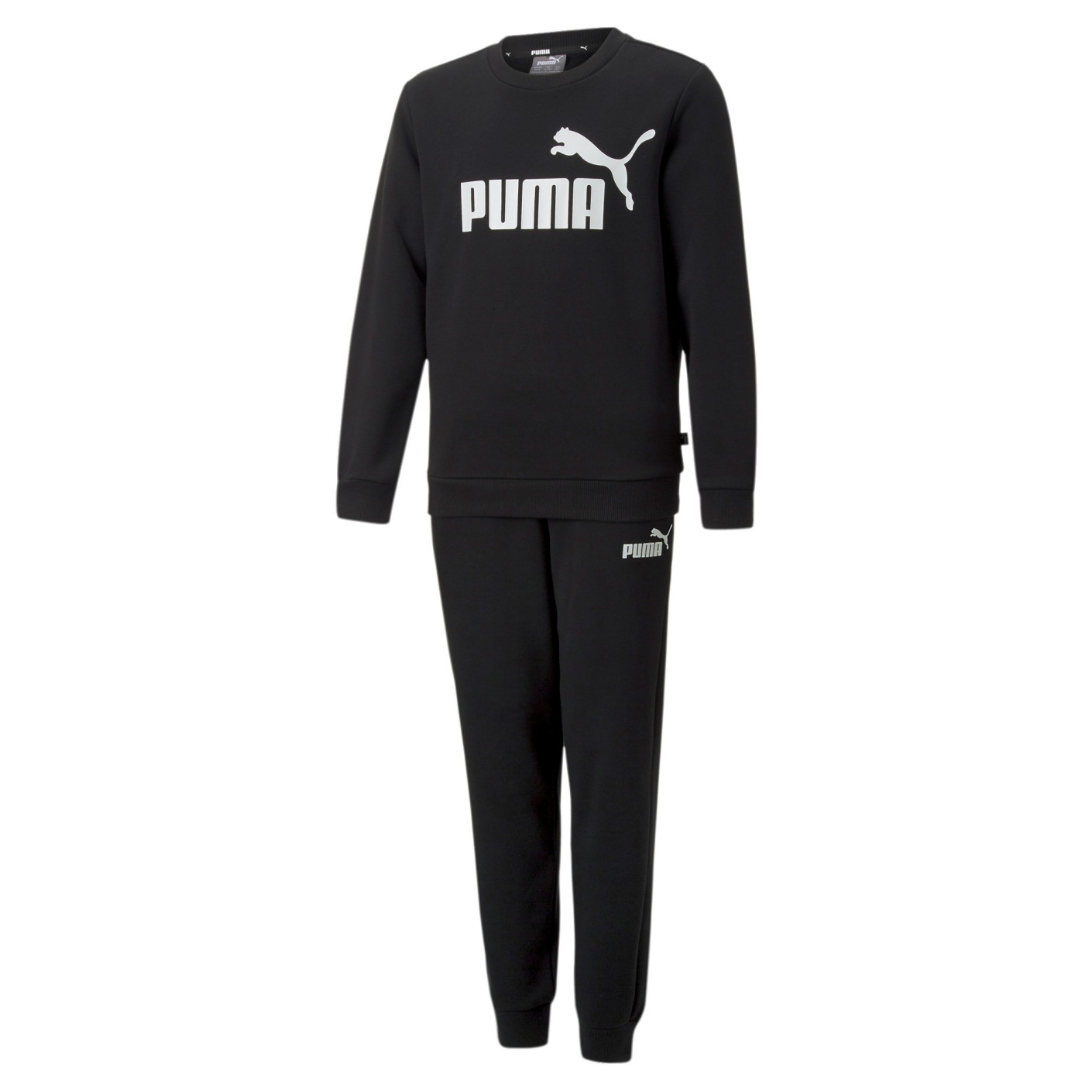 PUMA No.1 Logo Survêtement Sweat Fleece Enfants Noir