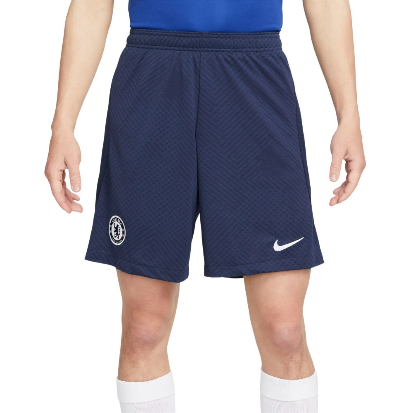 Nike Chelsea Strike Short d'Entraînement 2022-2023 Bleu Foncé Blanc