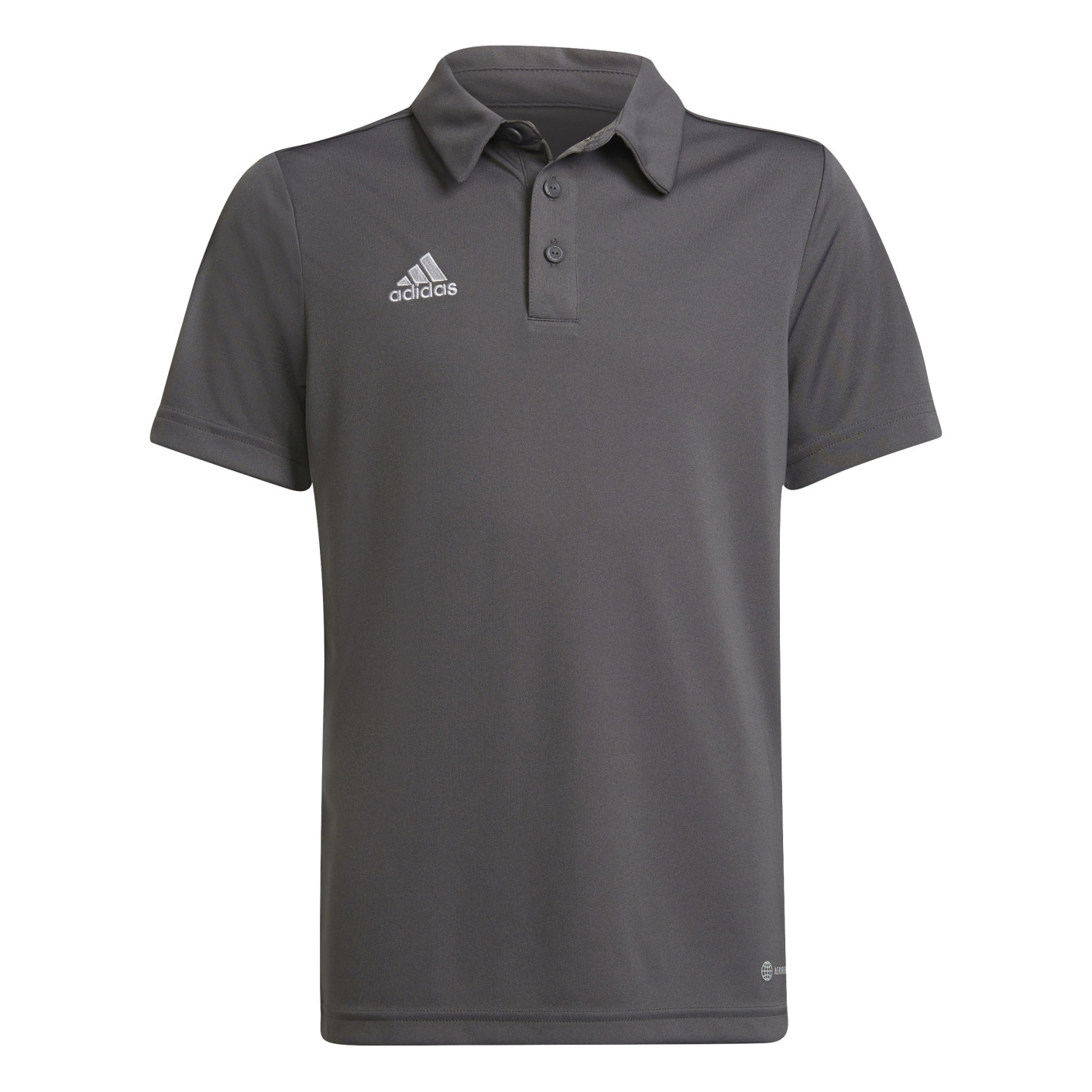 adidas Entrada 22 Polo Enfants Gris Blanc