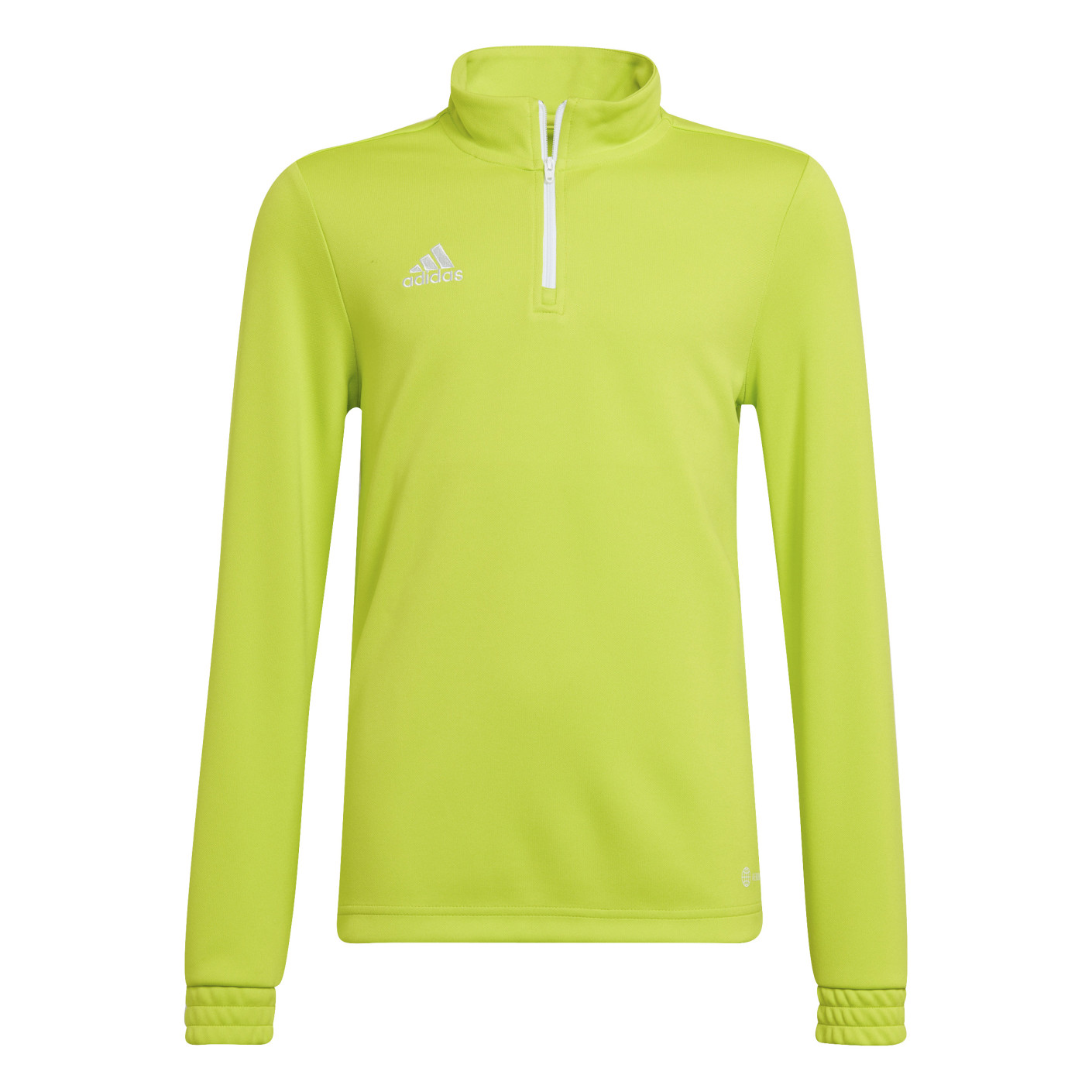 adidas Entrada 22 Trainingstrui 1/4-Zip Kids Lichtgroen Wit