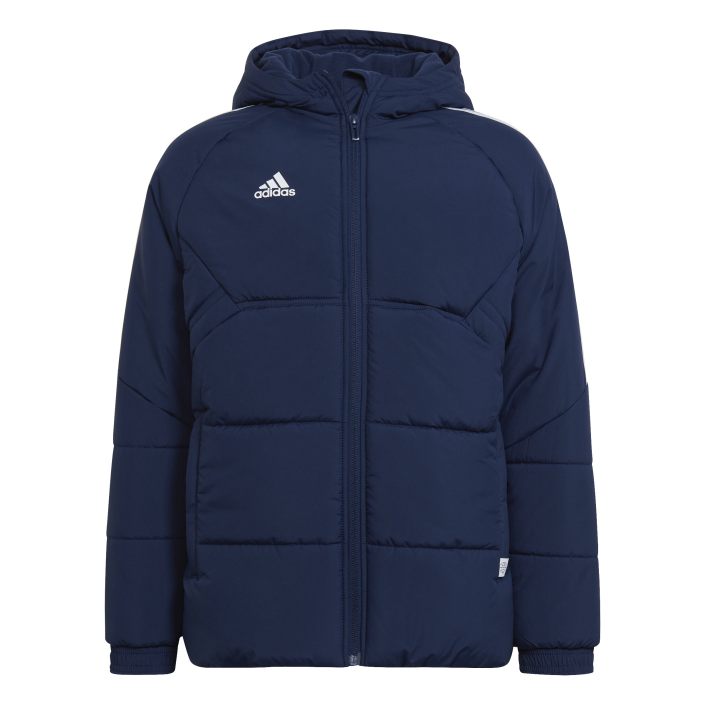 adidas Condivo 22 Winterjas Kids Donkerblauw Wit