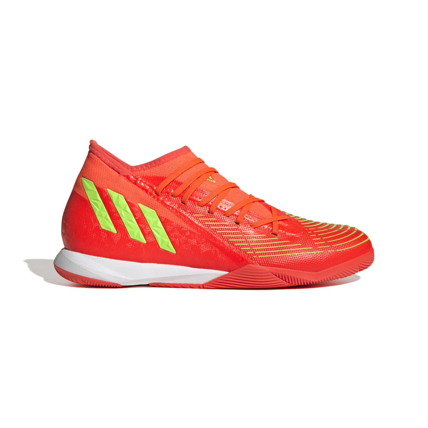 adidas Predator Edge.3 Chaussures de Foot en Salle (IN) Rouge Vert