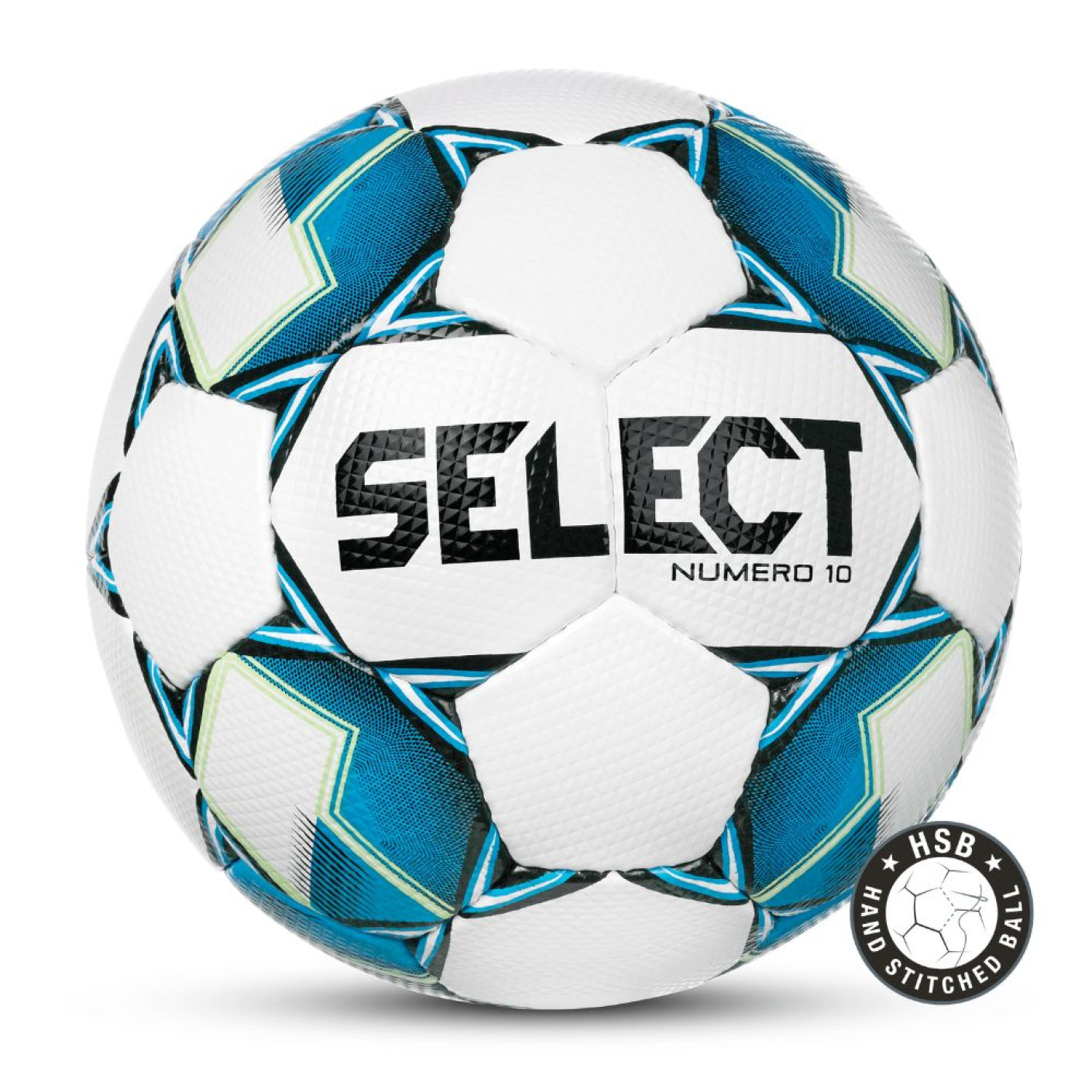 Select Numero 10 v22 Ballon de football Taille 4 Blanc Bleu