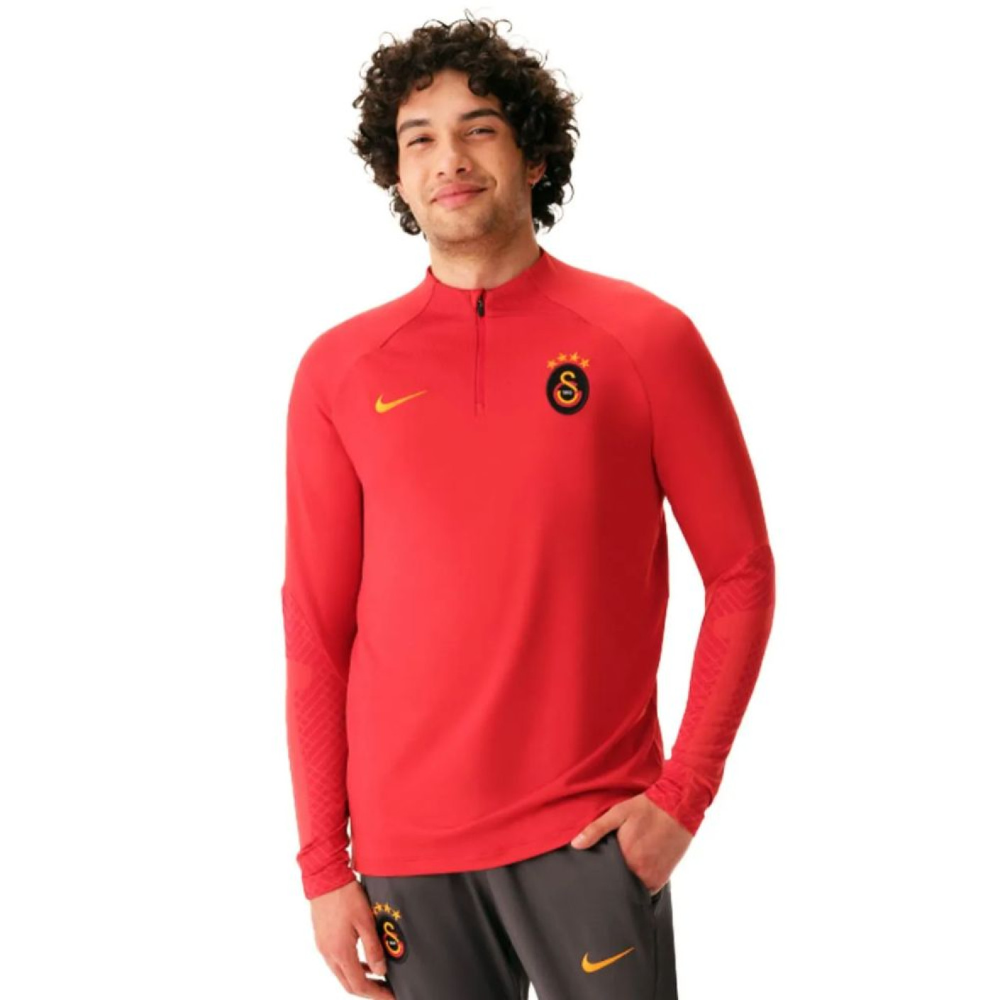 Nike Galatasaray Strike Trainingstrui 2022-2023 Rood Oranje