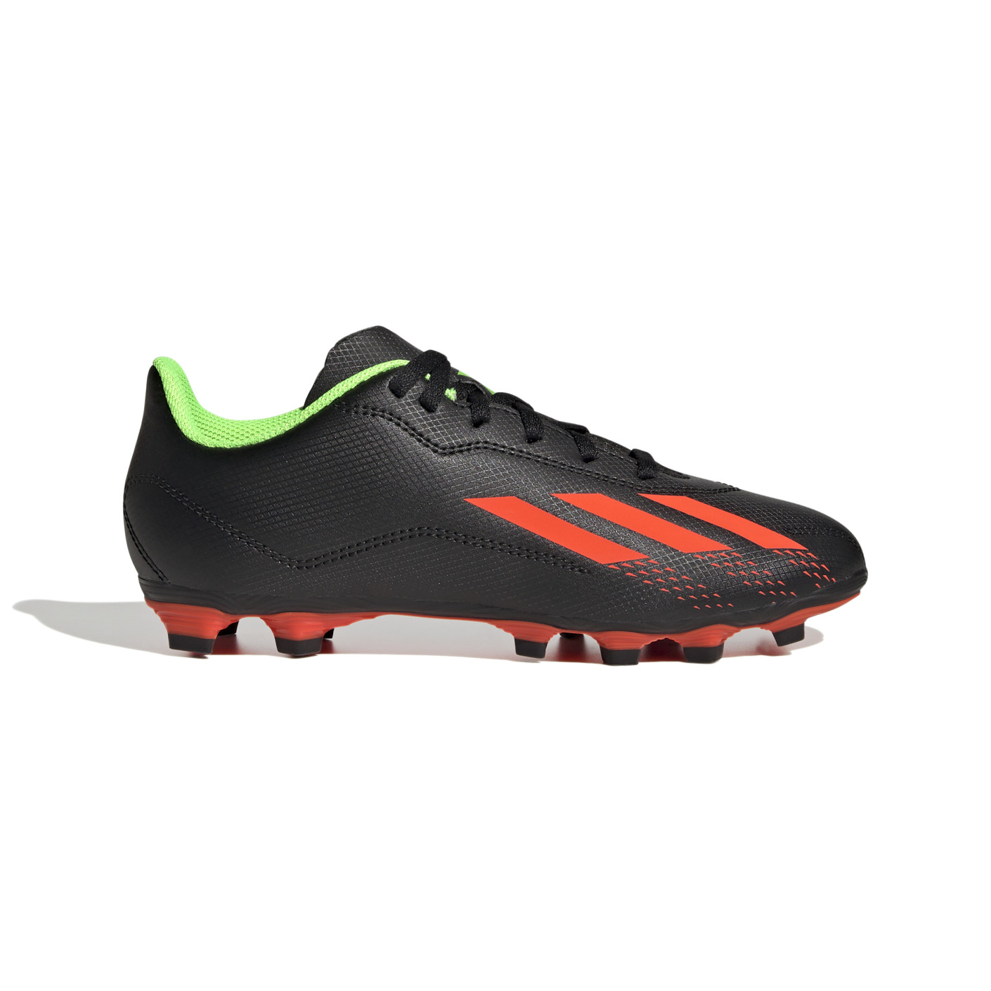 adidas X Speedportal.4 Gazon Naturel Gazon Artificiel Chaussures de Foot (FxG) Enfants Noir Rouge Vert