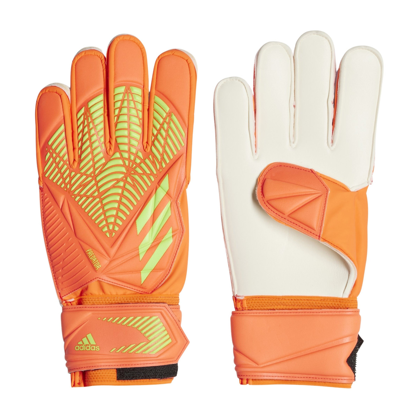 adidas Predator Match Gants de Gardien de But Rouge Vert