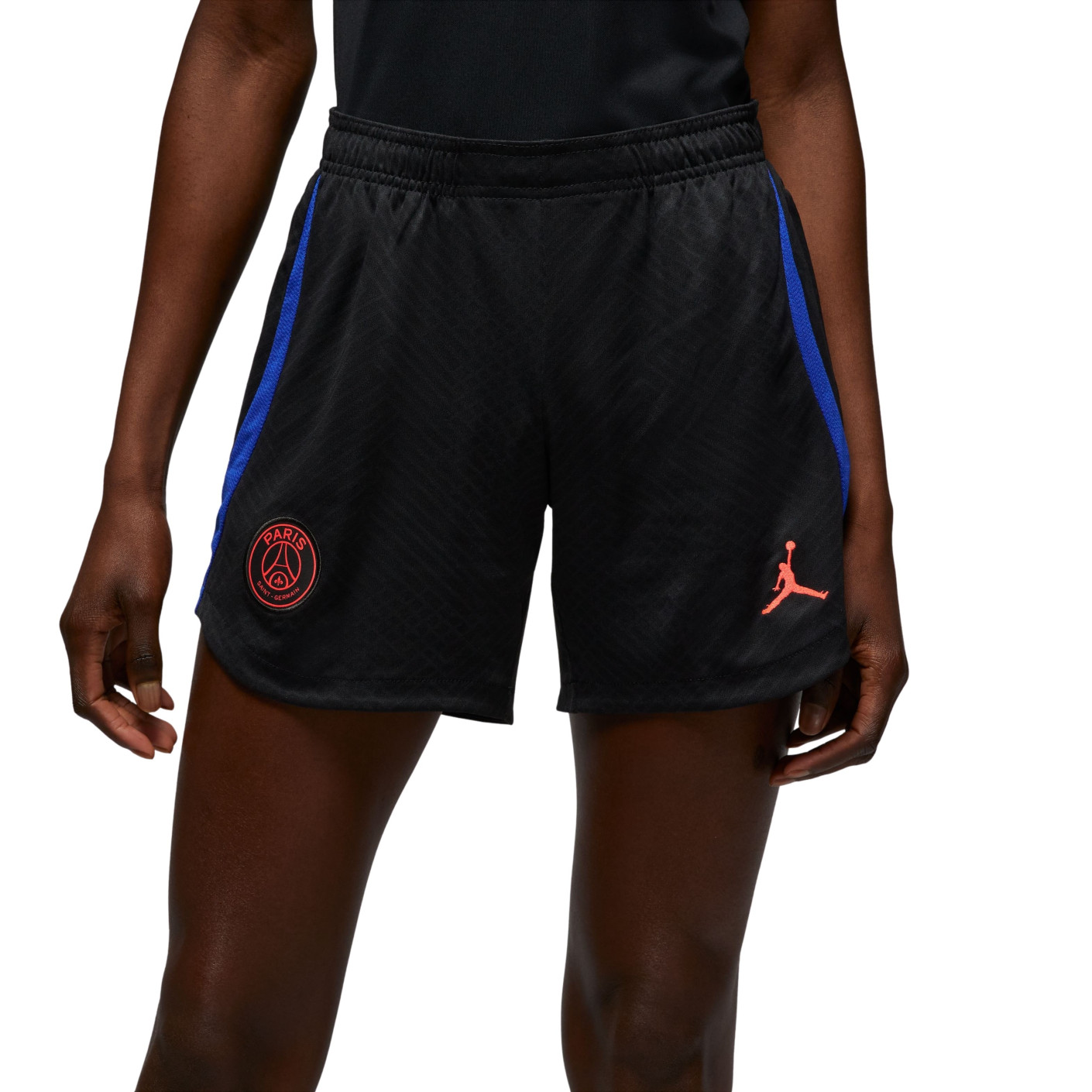 Nike Jordan Paris Saint-Germain Strike Short d'Entraînement 2022-2023 Femmes Noir Bleu Rouge