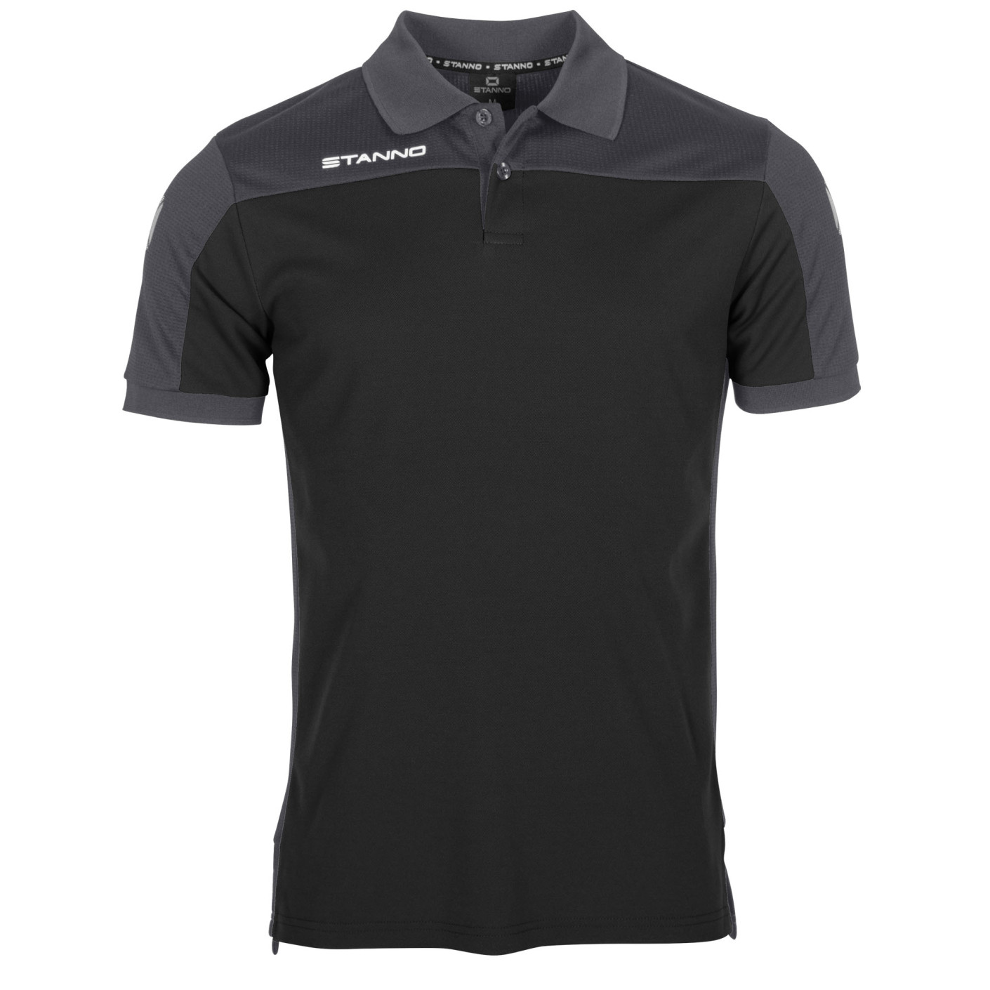 Stanno Pride Polo Noir Gris Foncé