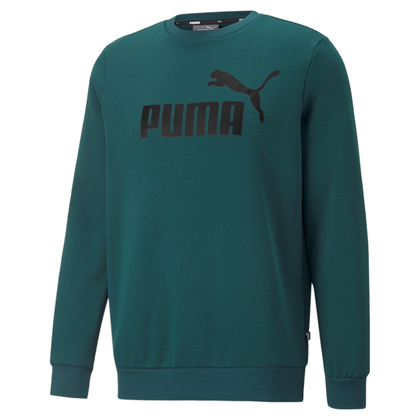 PUMA Essentials Big Logo Fleece Sweat-Shirt Vert Foncé